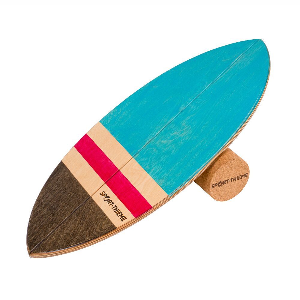 Sport-Thieme Balanceboard Balance-Board Kork Surfer, Stärkt koordinative Fähigkeiten und Kondition