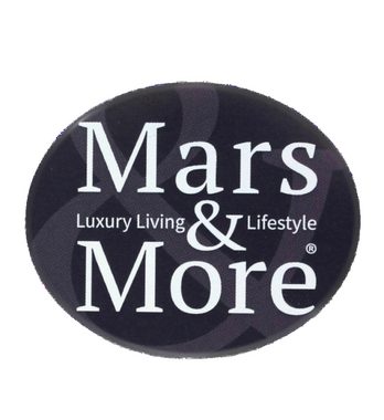 Plaid Mars&More Decke Dackel Double-Face braun schwarz, Mars & More, Kuscheldecke mit Motiv