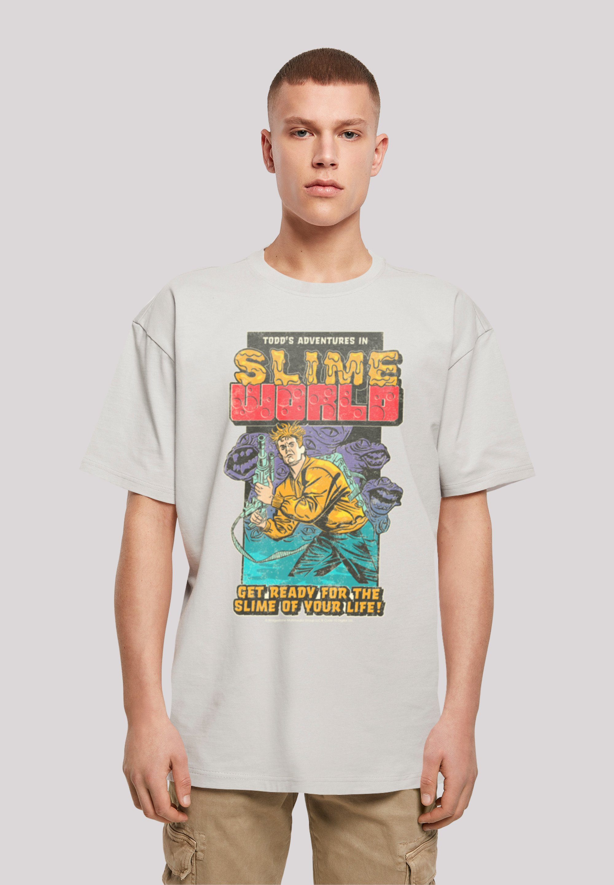 Adventures Print Retro SlimeWorld F4NT4STIC lightasphalt Gaming In Todd's T-Shirt