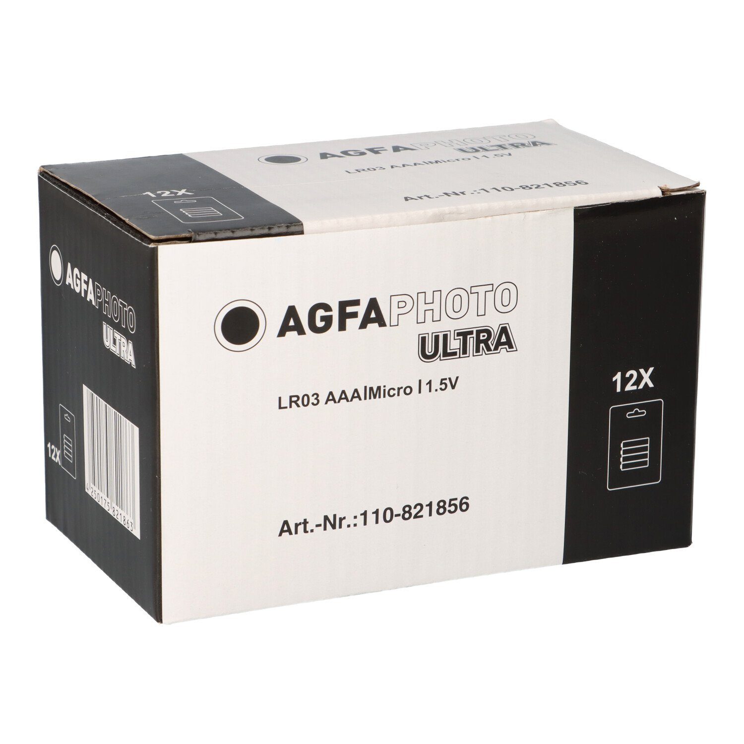 AgfaPhoto AGFAPHOTO Batterie Ultra AAA 1.5V 48 Stück 12x 4er Blister Batterie