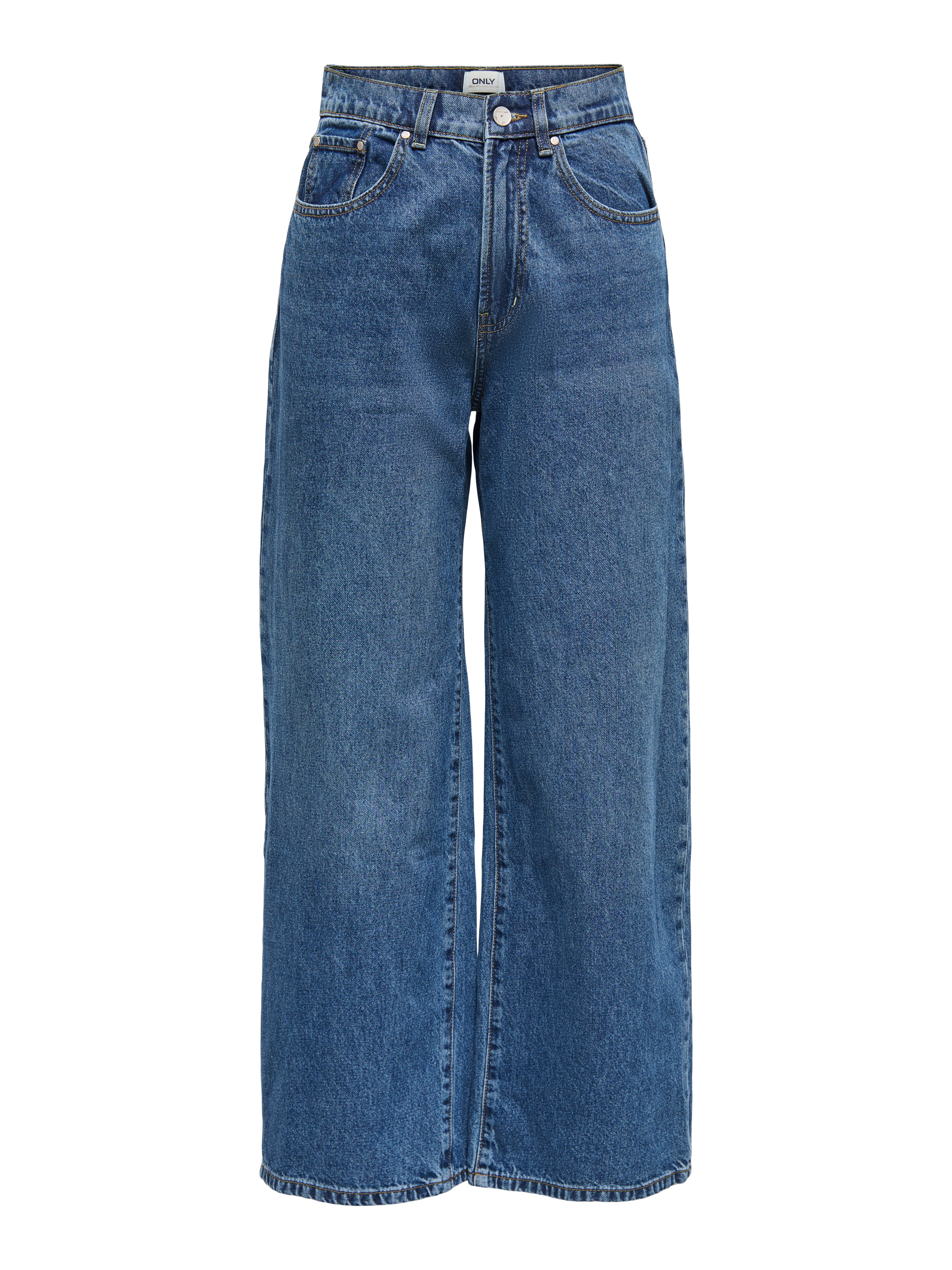 High-waist-Jeans ONLHOPE HW WIDE DNM ADD465 NOOS