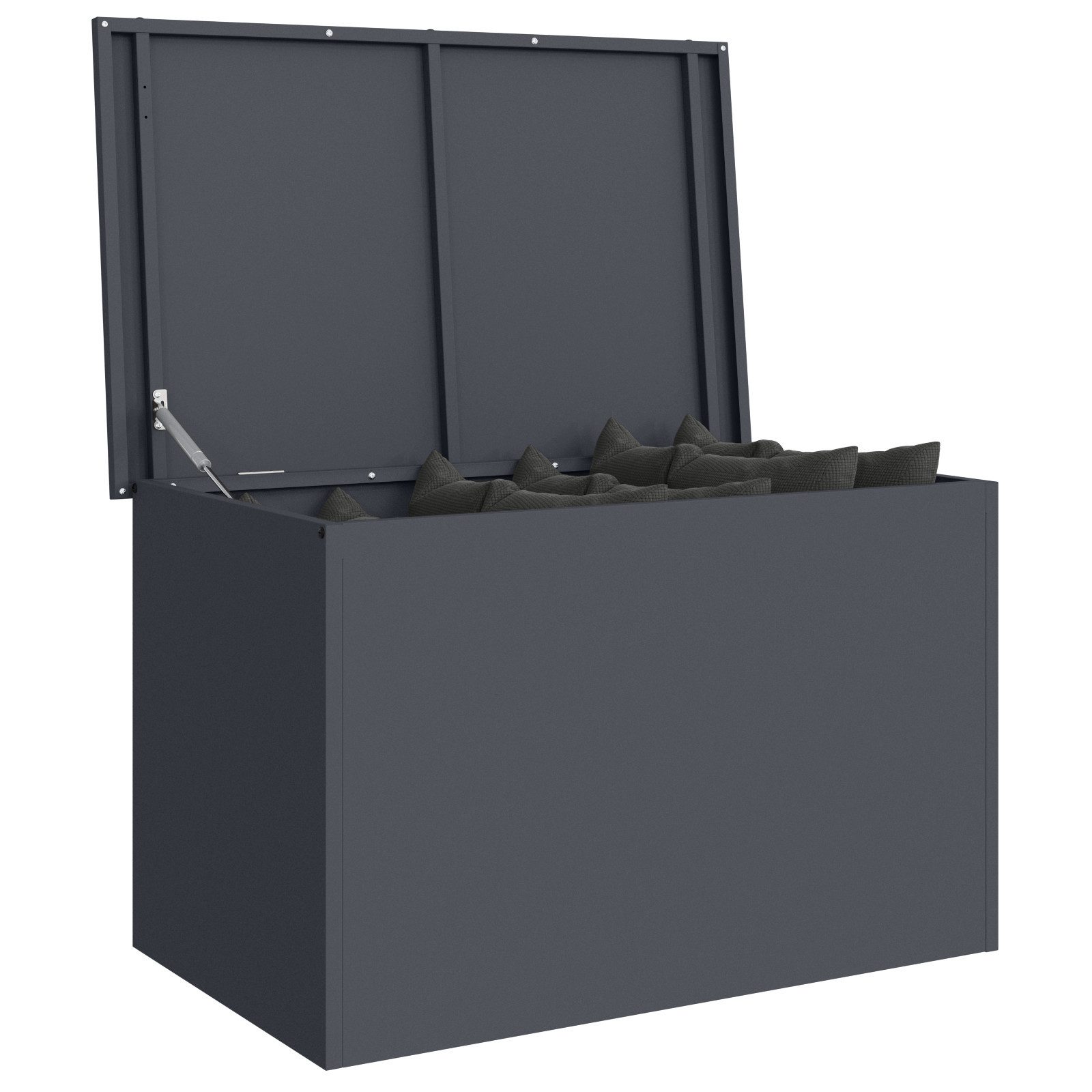 vidaXL Aufbewahrungsbox Außenlagerbox Anthrazit 80 x günstig online kaufen