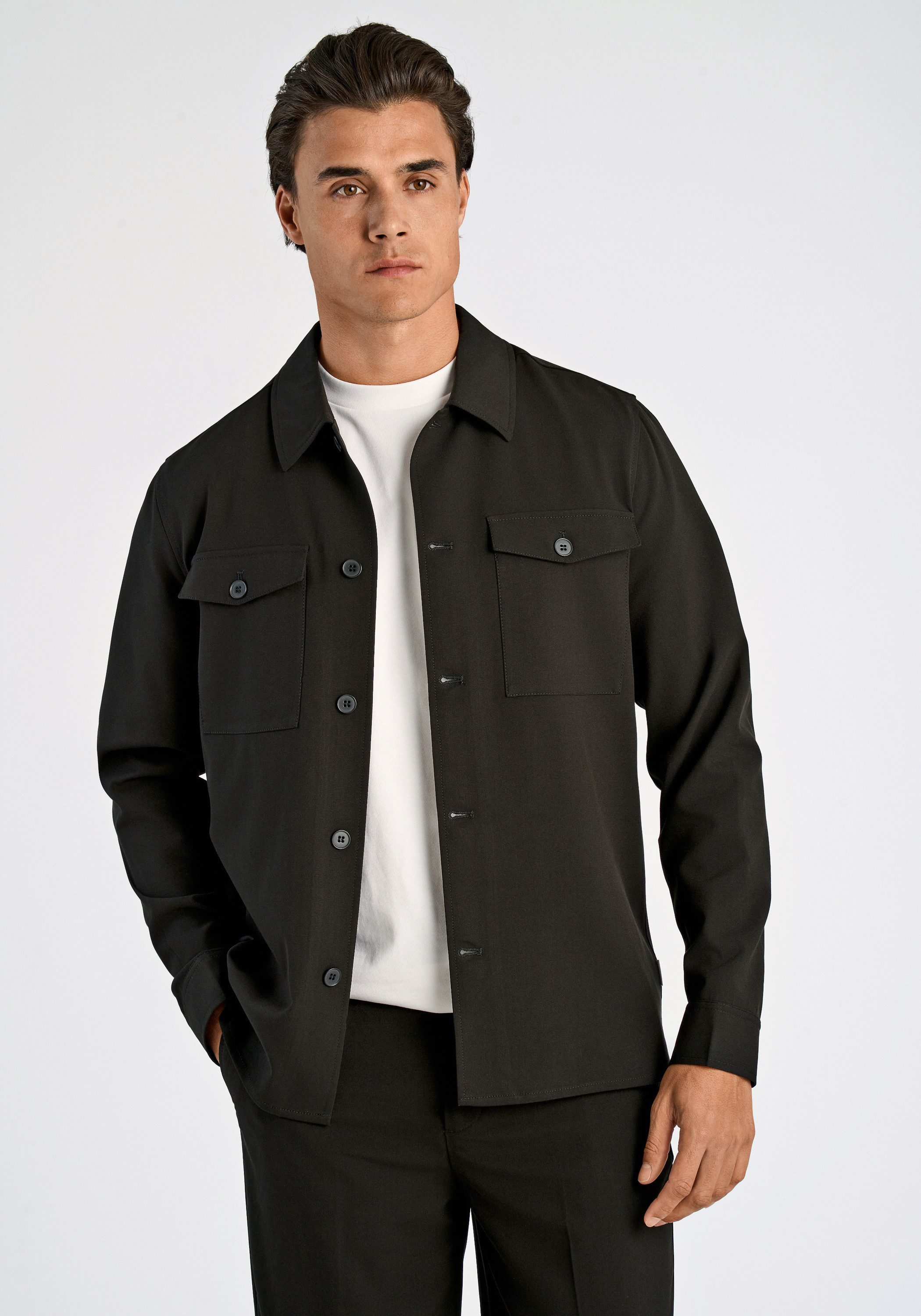 LINDBERGH Outdoorhemd Hemdjacke Relaxed Fit günstig online kaufen