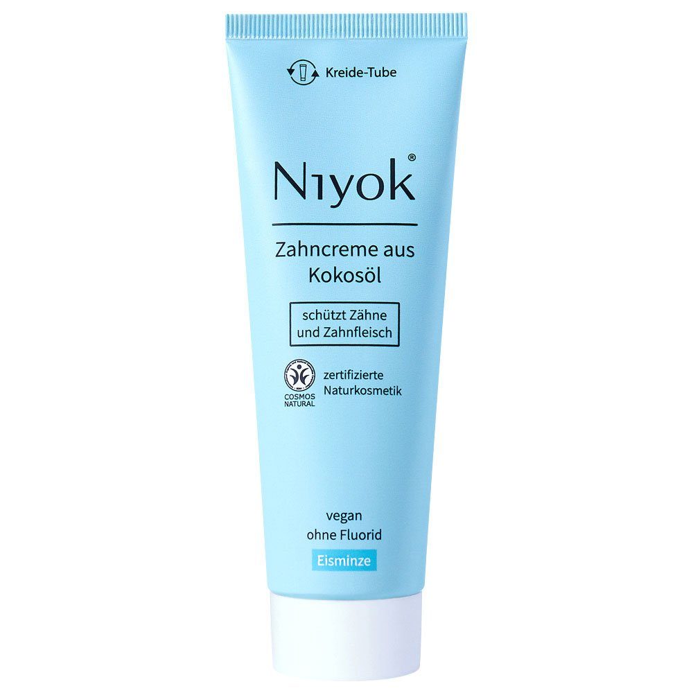 Niyok Zahnpasta Zahncreme Eisminze, 75 ml