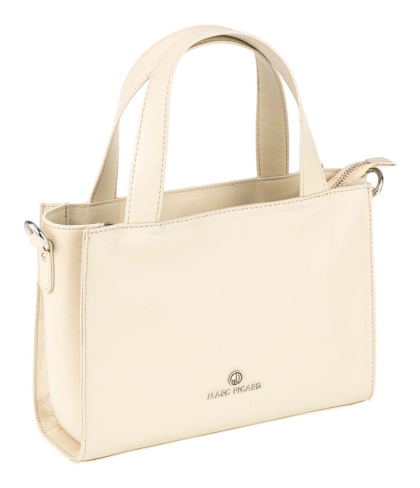 Marc Picard Schultertasche Tote Bag, aus echtem Rindsleder