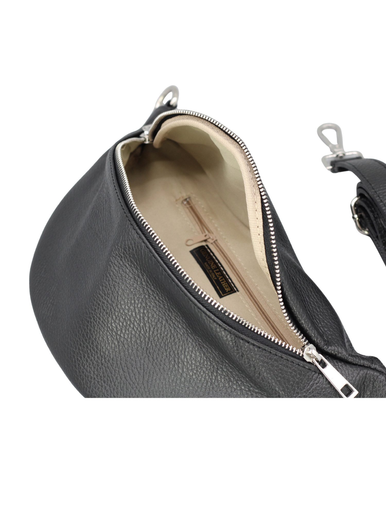 BRISE TASCHE Schultertasche Exklusive Damen Leder Umhängetasche – Zeitlos, Hochwertig, Praktisch (Einzeltasche), Echtleder, langlebig, zeitloses Design – Bild 3 von 4