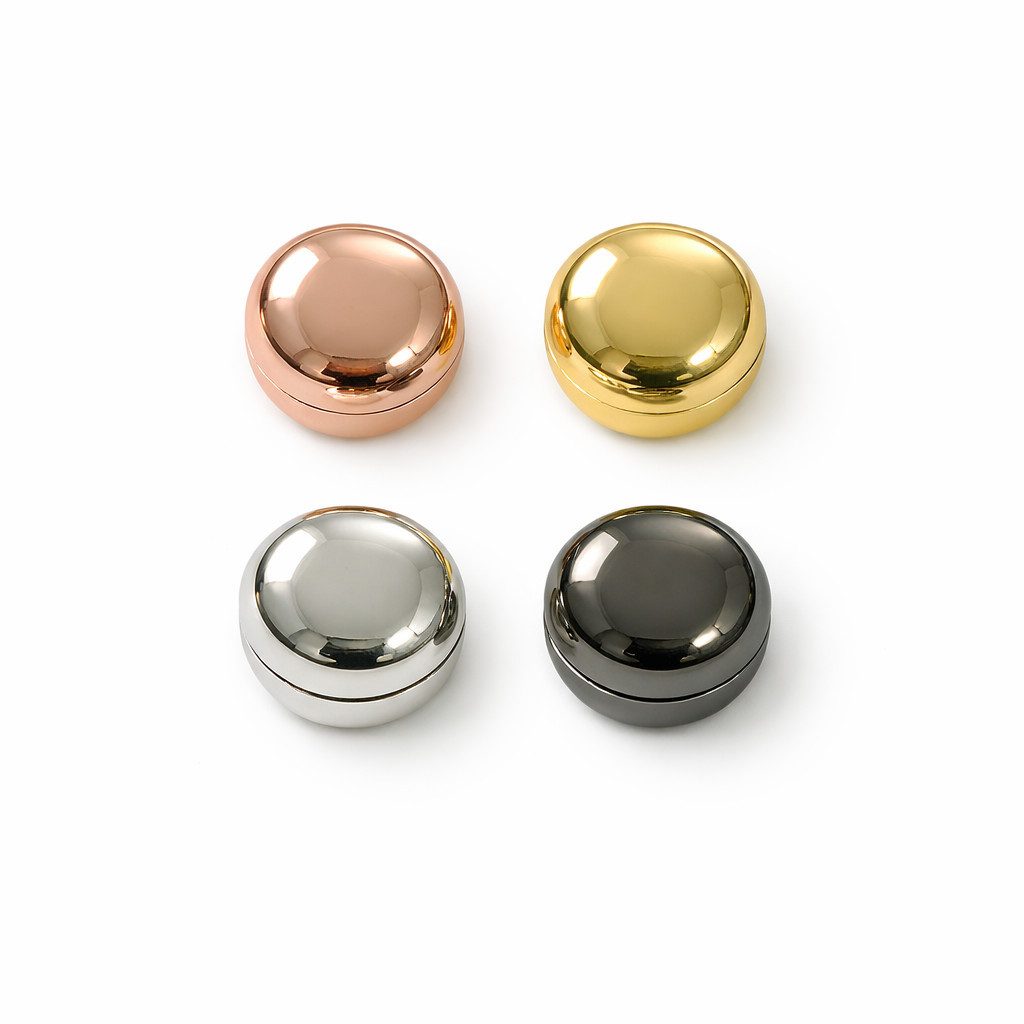 Aymasal Magnethalter 4 oder 8 tlg. runde Hijab Magnet Kopftuch Schal Clip Halter ohne Nadel, Starke Magnetisierung, Hautfreundliches Material, 8er Pack