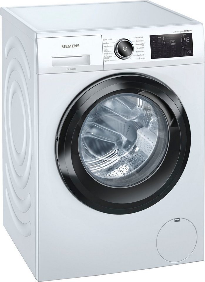 SIEMENS Waschmaschine iQ500 WM14URFCB, 9 kg, 1400 U/min
