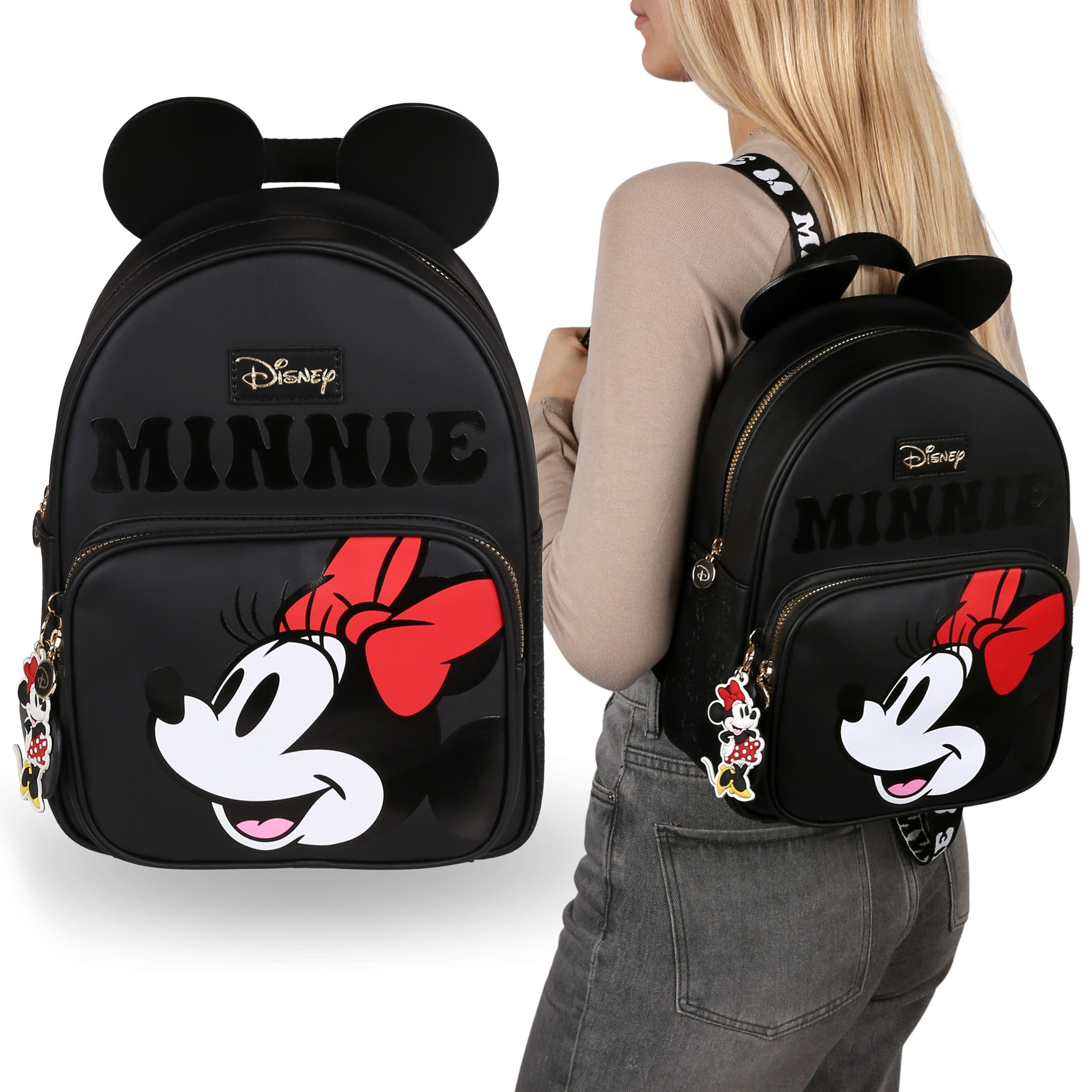 Sarcia.eu Rucksack Minnie Mouse Disney Schwarzer günstig online kaufen