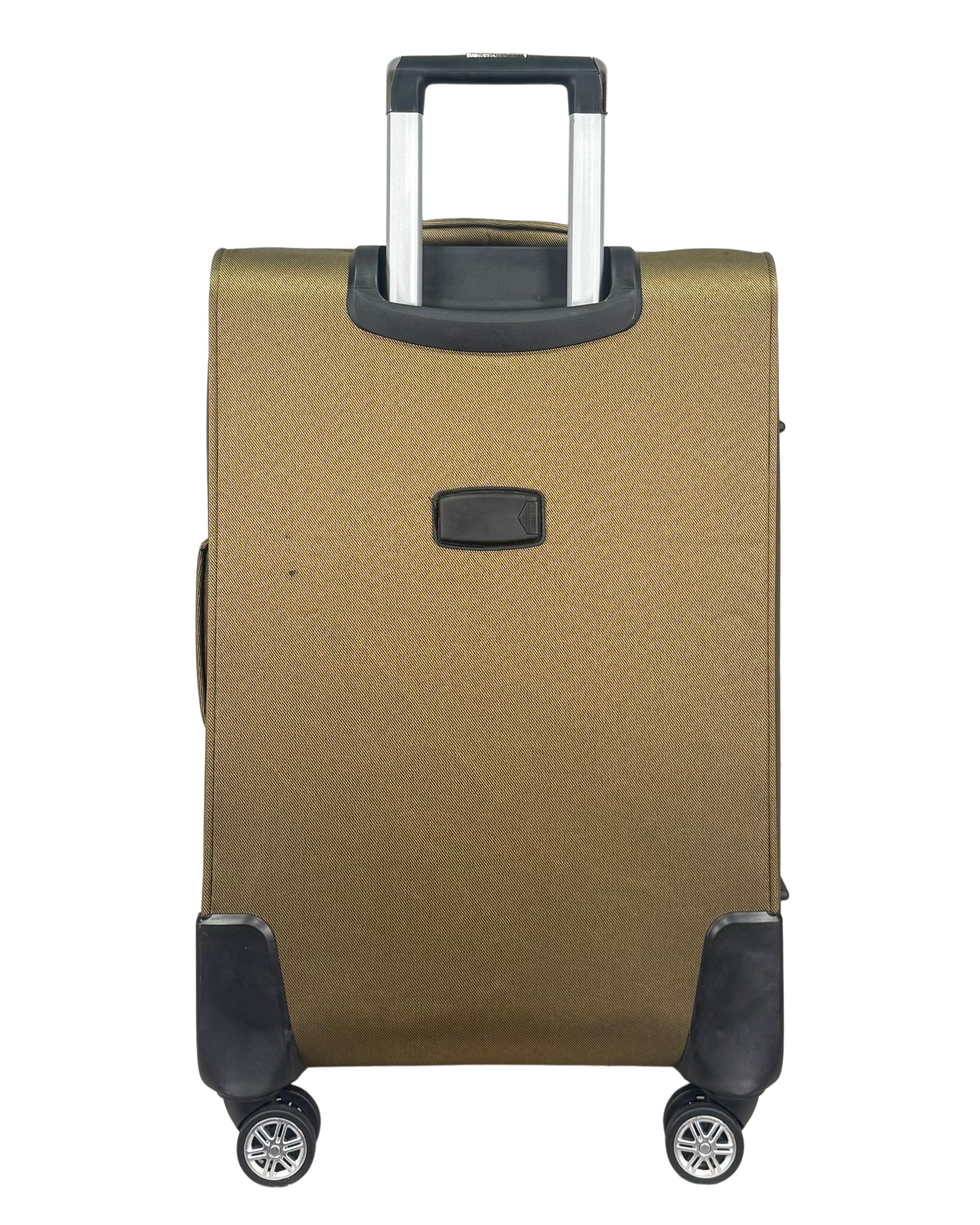 My Travel Bag Koffer 3090 Stoffkoffer 4-Rollen Trolley Reisekoffer Tasche Reisetasche, inkl. Dehnungsfuge und 360° Rolle
