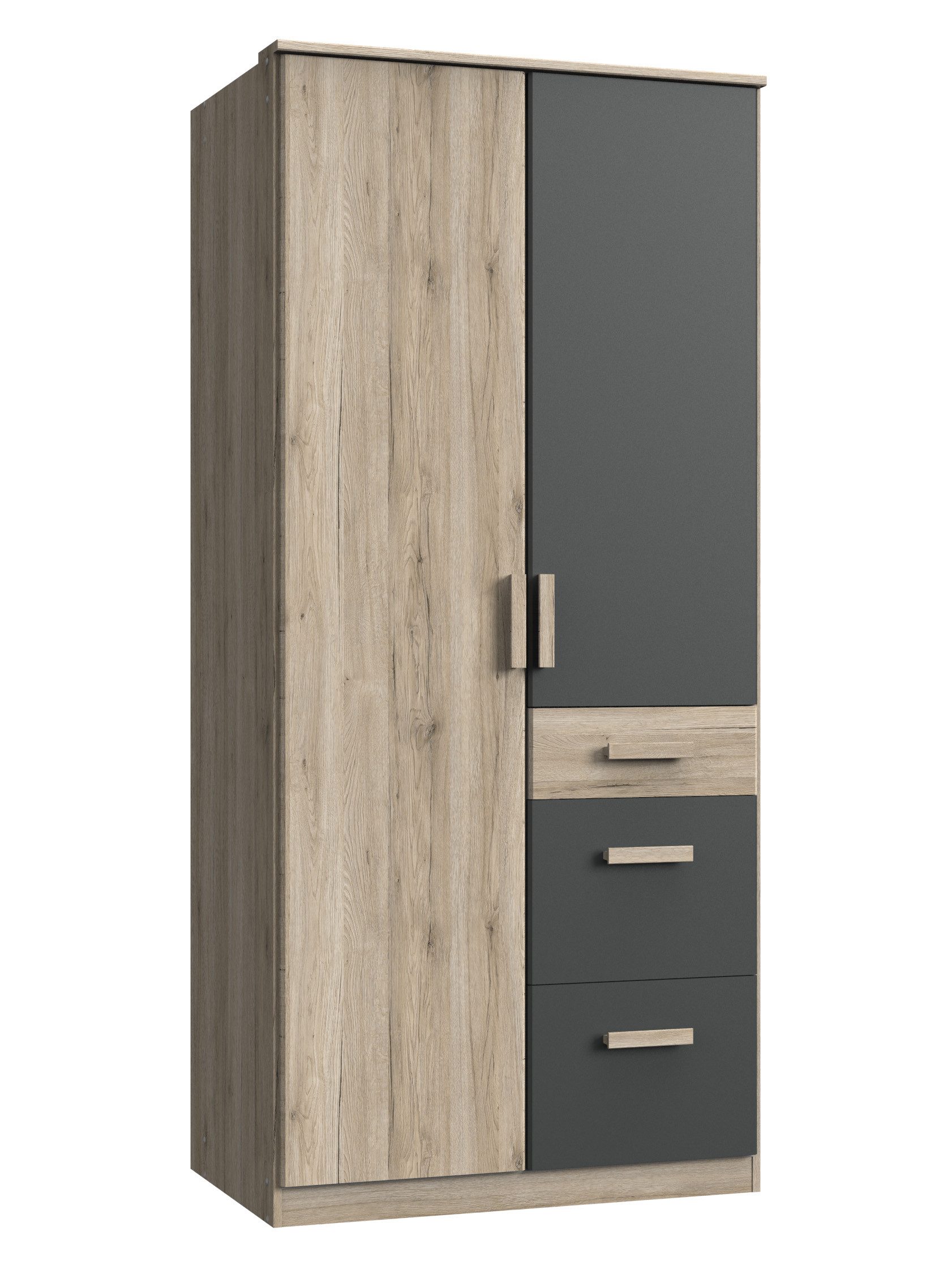 Kleiderschrank 2trg CARIBA von WIMEX Braun günstig online kaufen