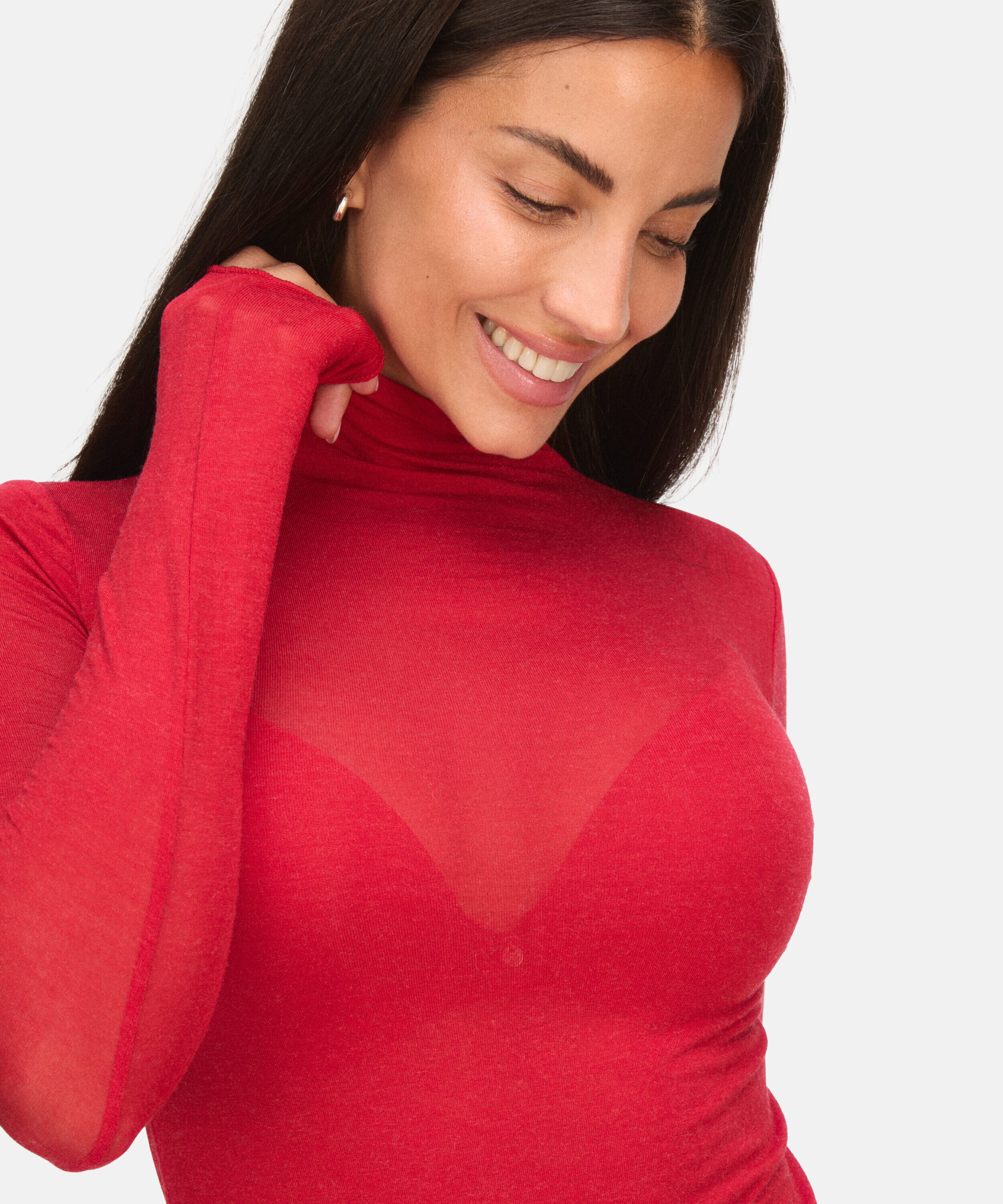 Hunkemöller Pyjama super soft Turtleneck shirt with Cashmere – Bild 2 von 5