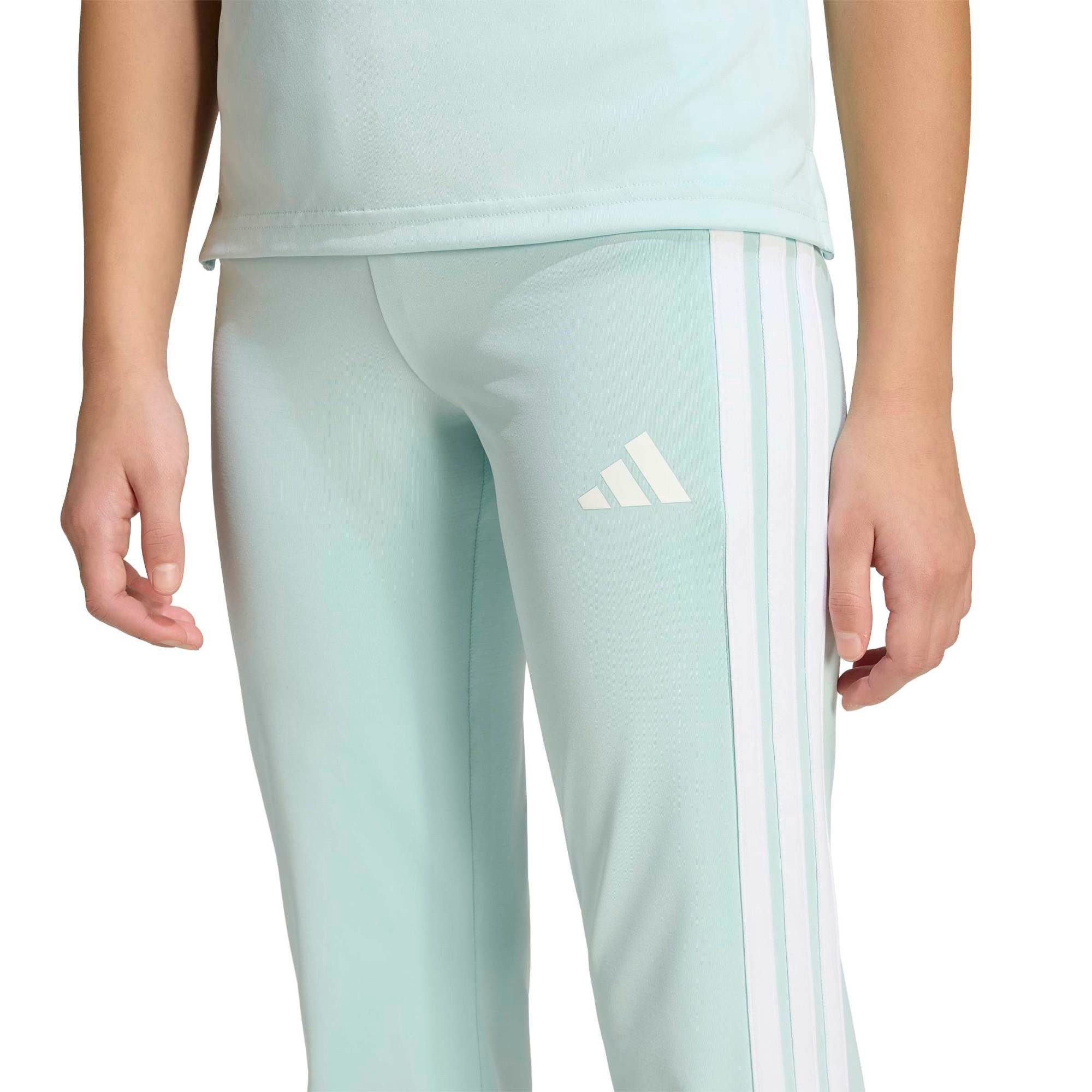 adidas Performance Trainingshose JG TR-ES 3S FL HALMIN/WHITE – Bild 5 von 5