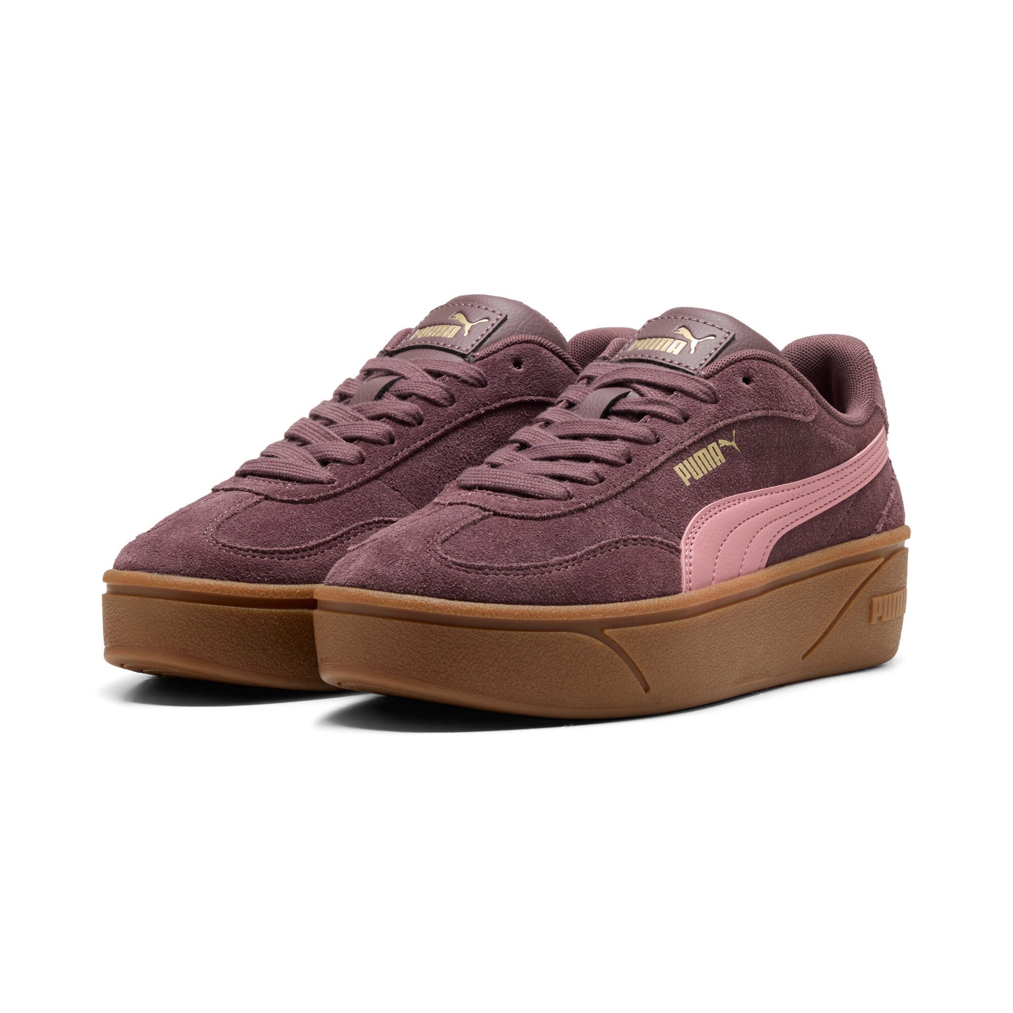 PUMA CLUB II ERA PLATFORM SD WNS Sneaker sportlicher Stil, mit Gummilaufsohle, mit Schnürung