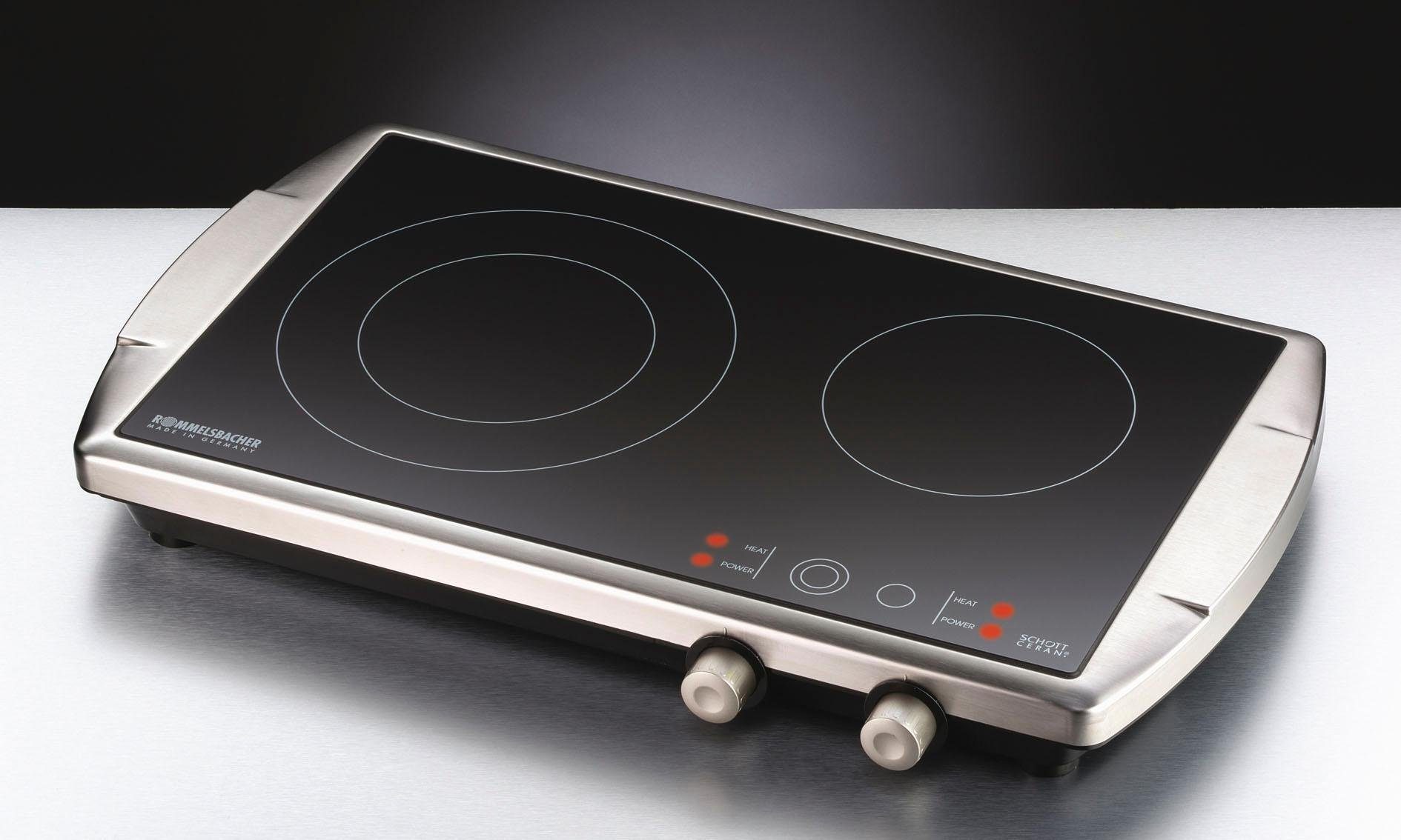 Rommelsbacher Doppelkochplatte CT 3400/E