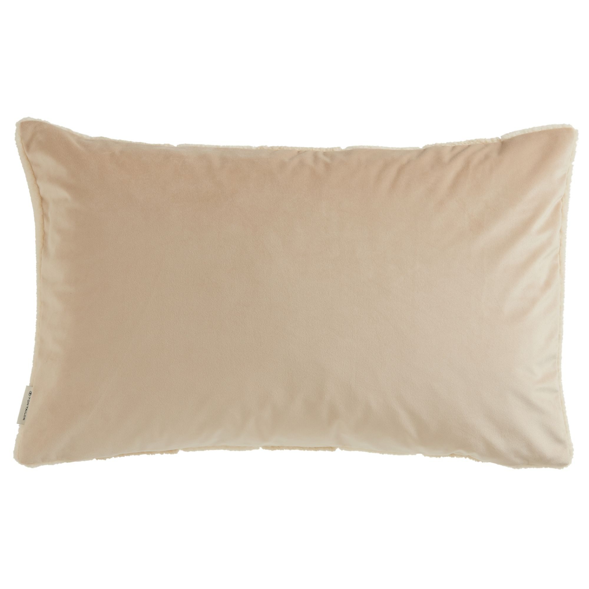 TOM TAILOR Kissenhülle TEDDY Zierkissenhülle, (1 Stück), 40 x 60 cm in Beig günstig online kaufen
