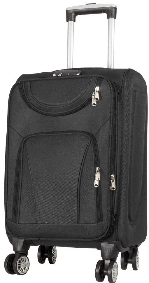 Weichgepäck-Trolley 78x48x34cm - 4 Rollen - mit Dehnfalte - in 4 Farben - Koffer - Reisegepäck