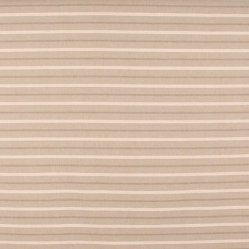 SCHÖNER LEBEN. Stoff Dekostoff Dobby Leinenlook Riviera Small Streifen natur creme 1,40m