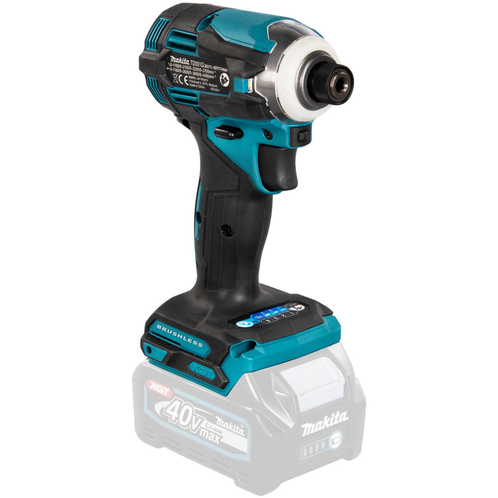 Makita Schlagschrauber Makita Akku-Schlagschrauber TD001GZ XGT, 40Volt
