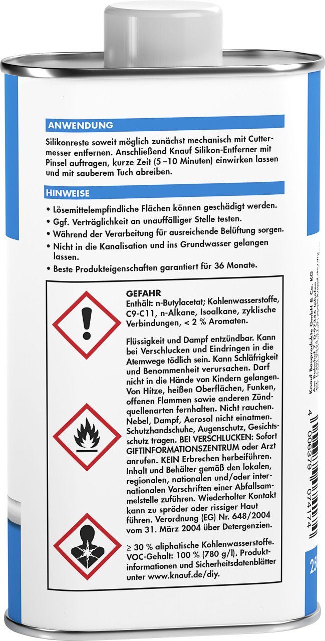 KNAUF Spachtelmasse Knauf Silikonentferner 250 ml günstig online kaufen