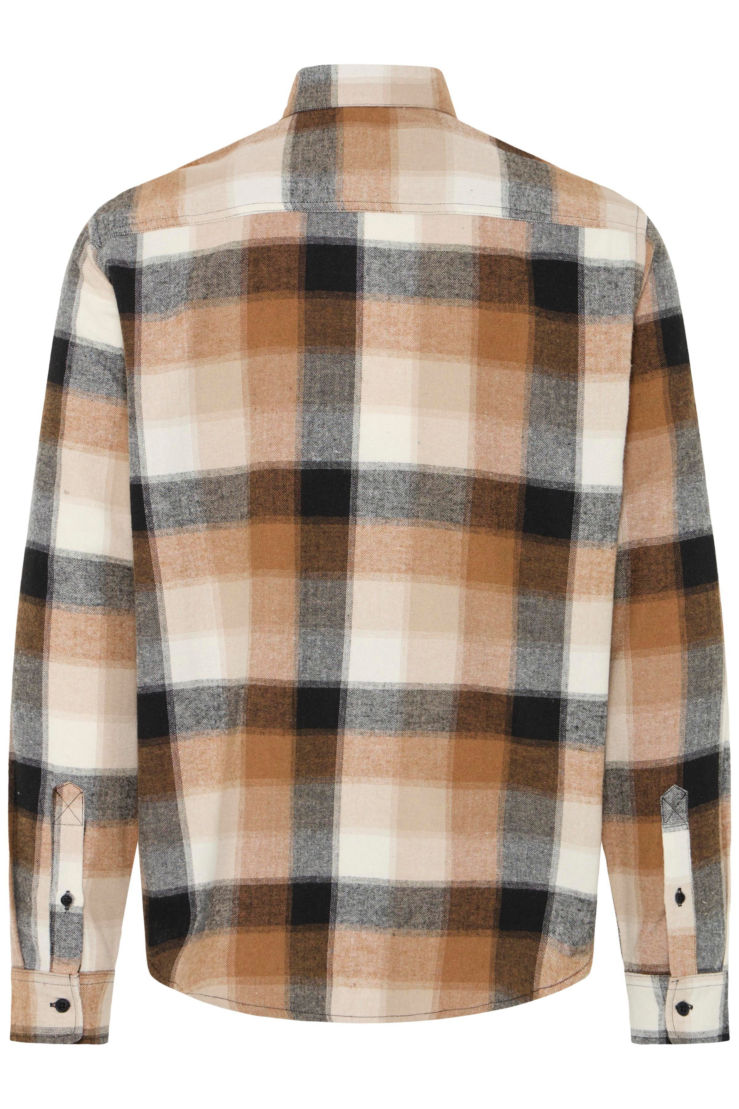 Blend Langarmhemd BHCODY SHIRT Materialmix, regular fit