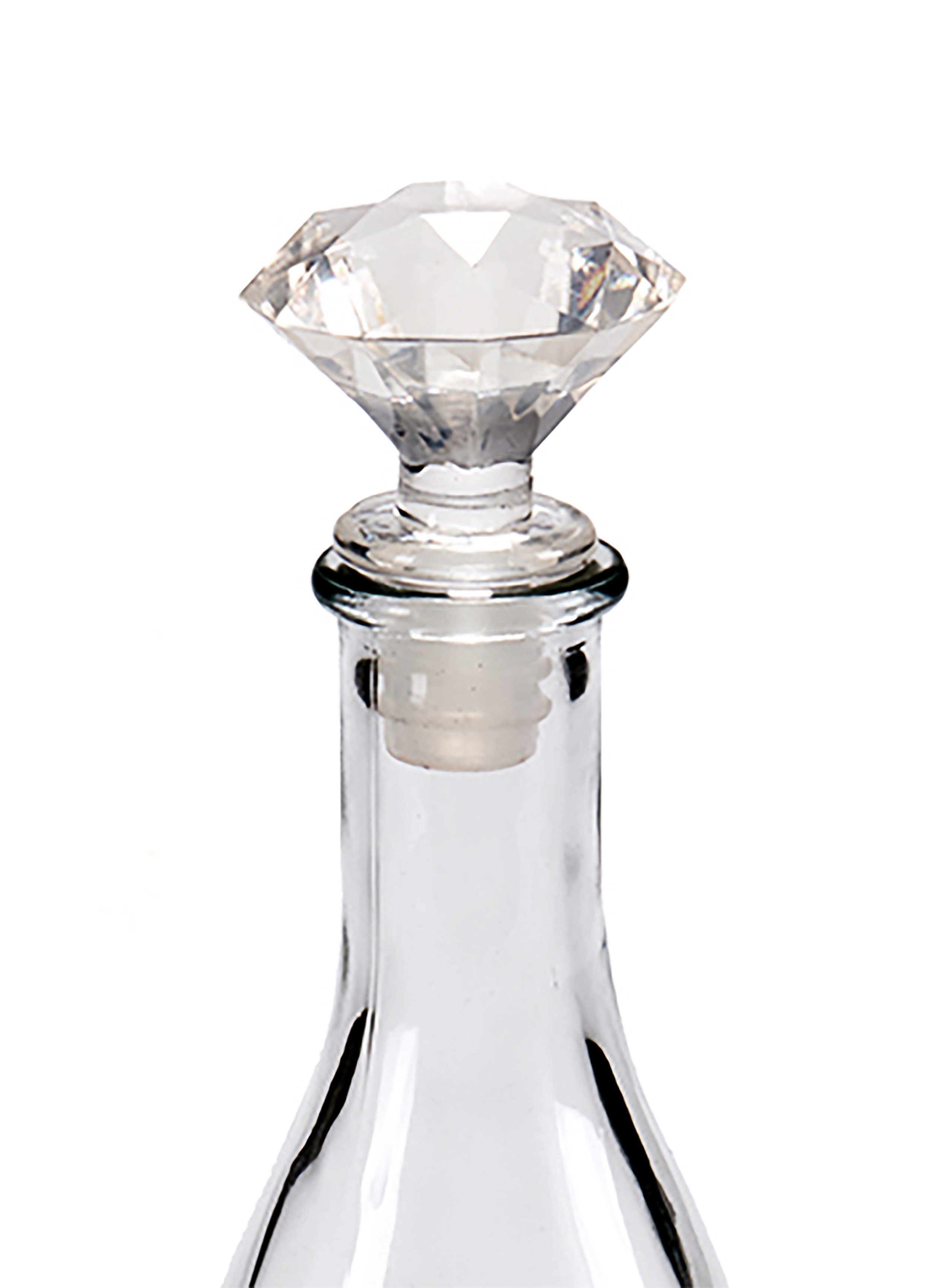 Arte Regal Flaschenverschluss WEINSTOPPER Diamant Weinflaschenverschluss Flaschenverschluss 4, Flaschen Stopper
