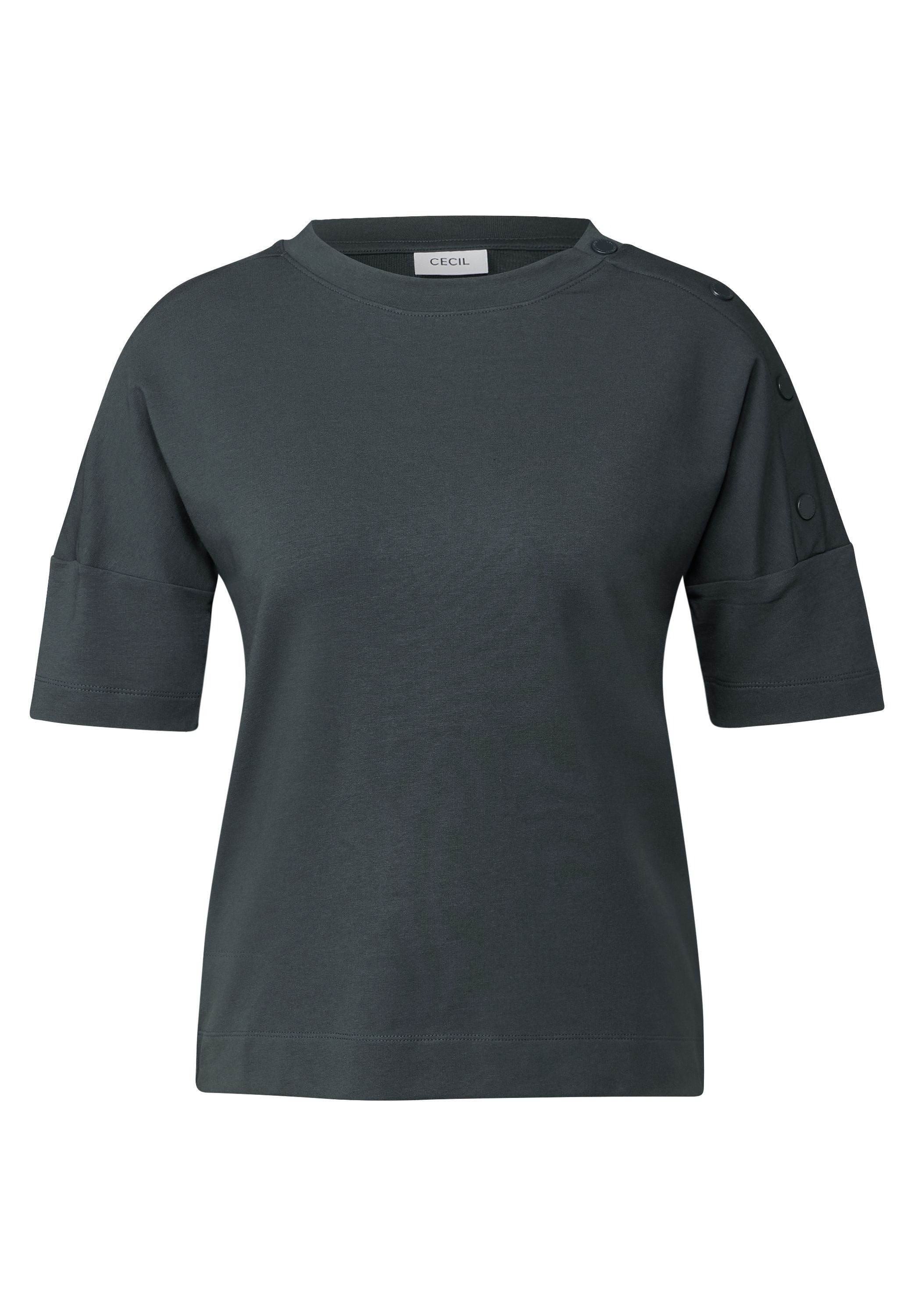 Cecil T-Shirt, Elastiksaum mit Knotendetail günstig online kaufen