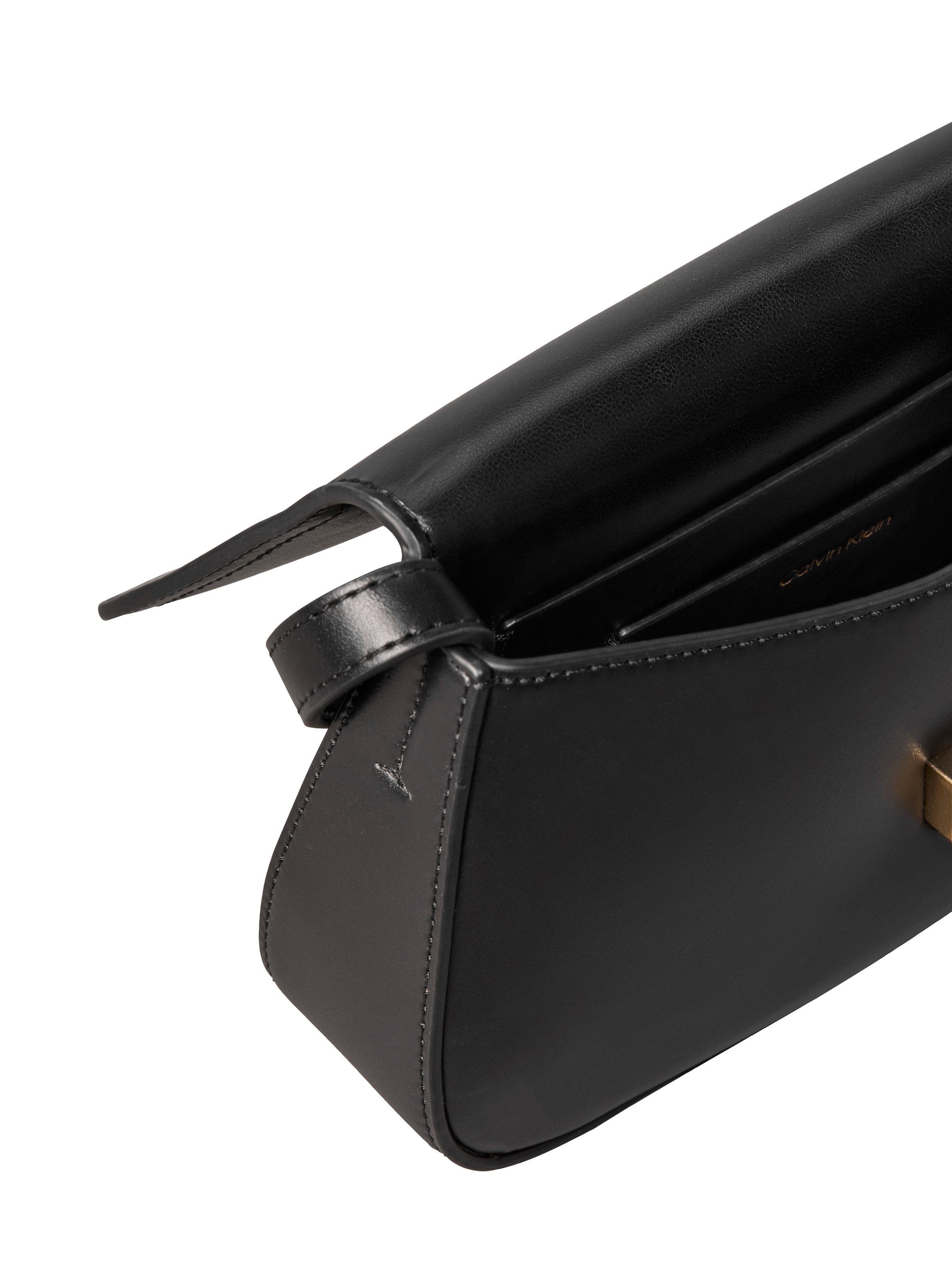 Calvin Klein Umhängetasche CK FLAP CAMERA BAG, Damen Schultertasche, Abendtasche mit CK-Logo – Bild 4 von 4