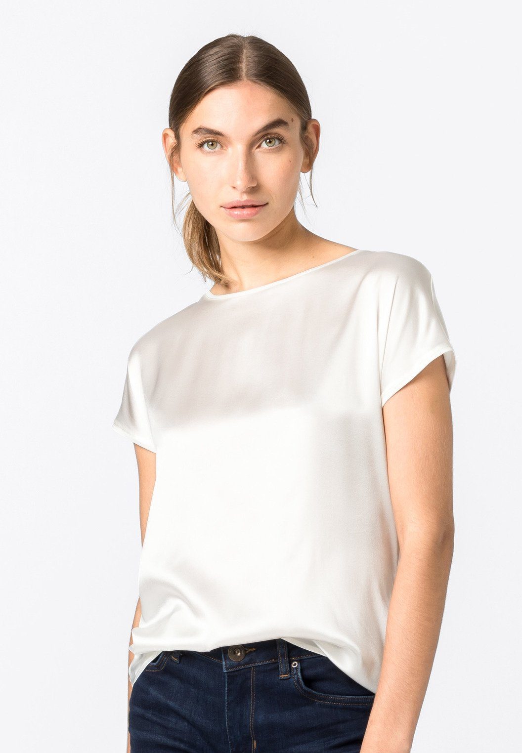 HALLHUBER Longshirt »Basic-Seidenshirt« kaufen | OTTO
