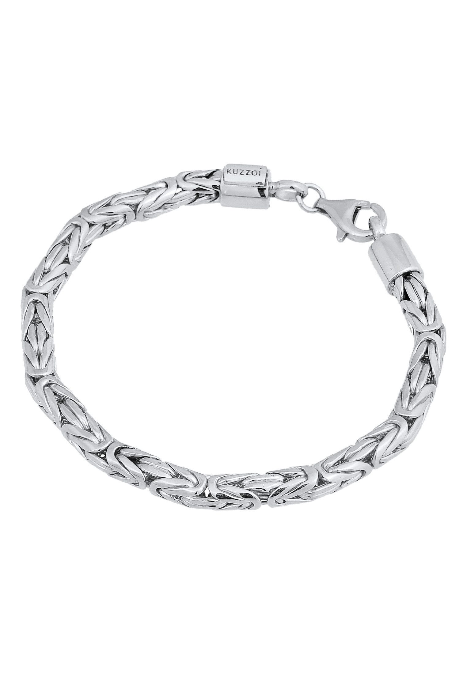 Kuzzoi Silberarmband Herren Königskette Rund 925 günstig online kaufen