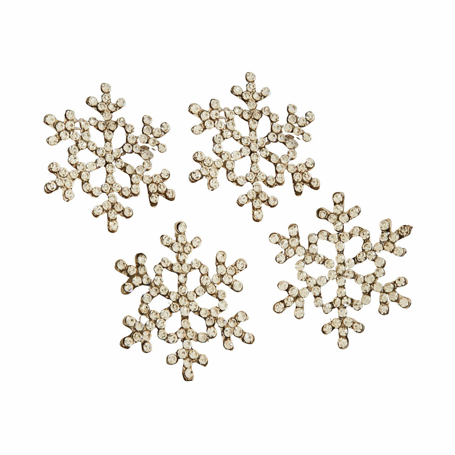 Mirabeau Stumpenkerze Deko-Pin 4er Set Volexi silber (4er Set, 4er Set), none