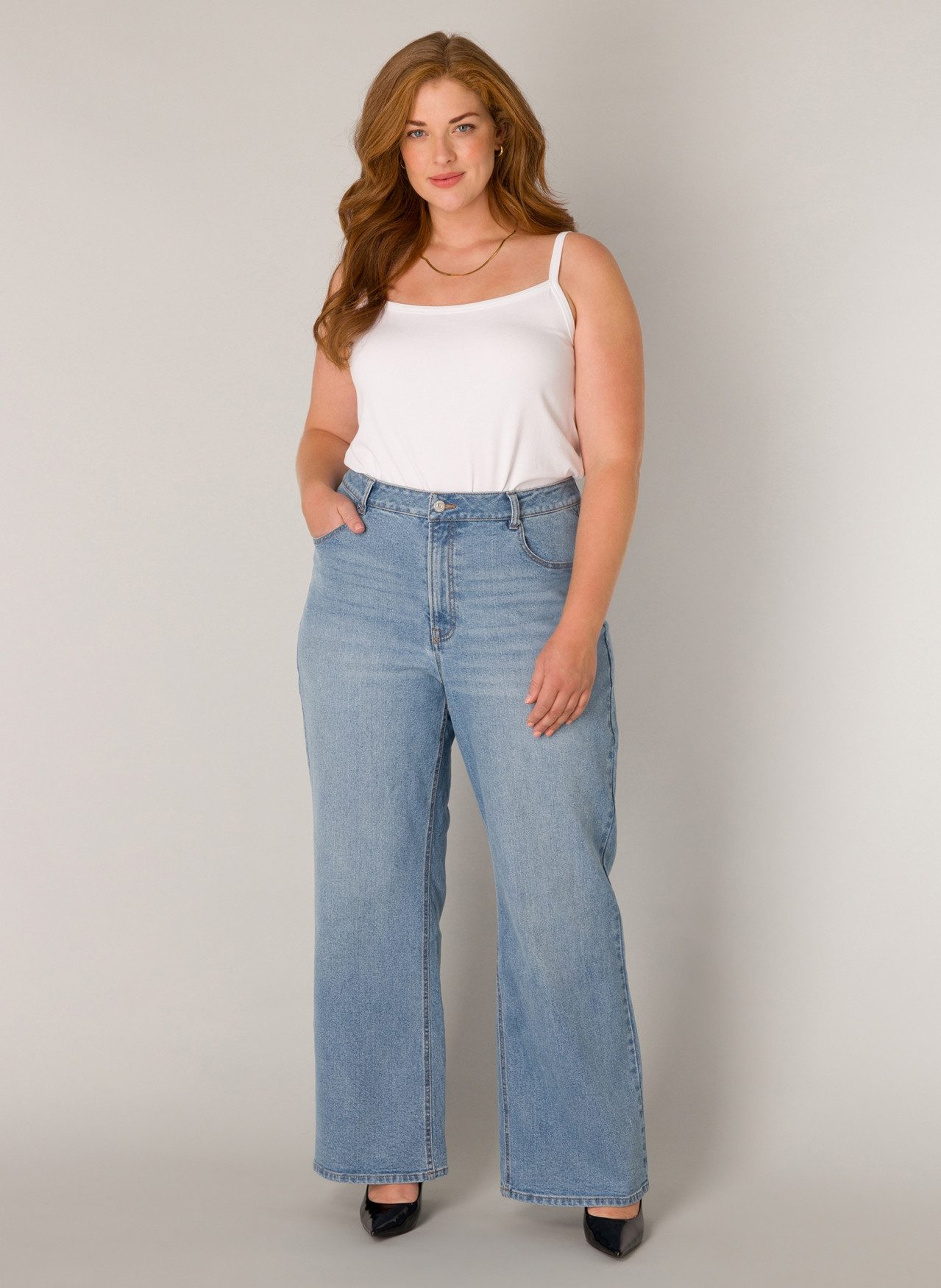 Base Level Curvy Weite Jeans in großen Größen