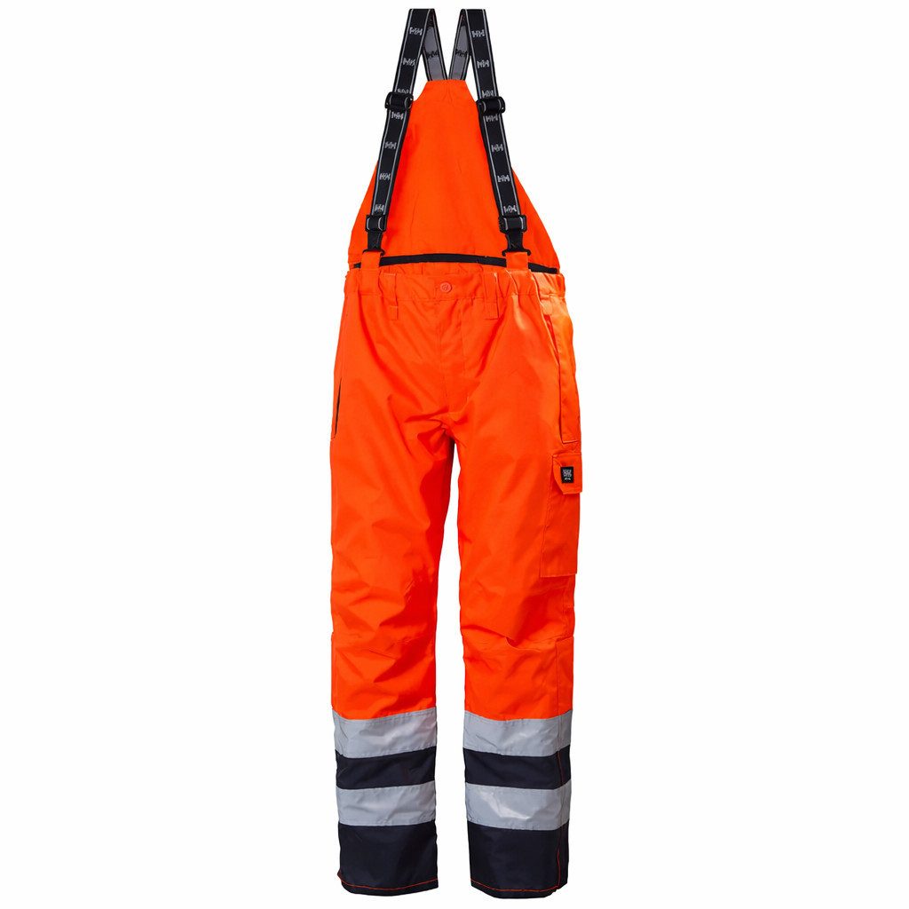 Helly Hansen workwear Arbeitshose Potsdam Pant 71475 Wasserdichte für Handwerk & Outdoor orange navy