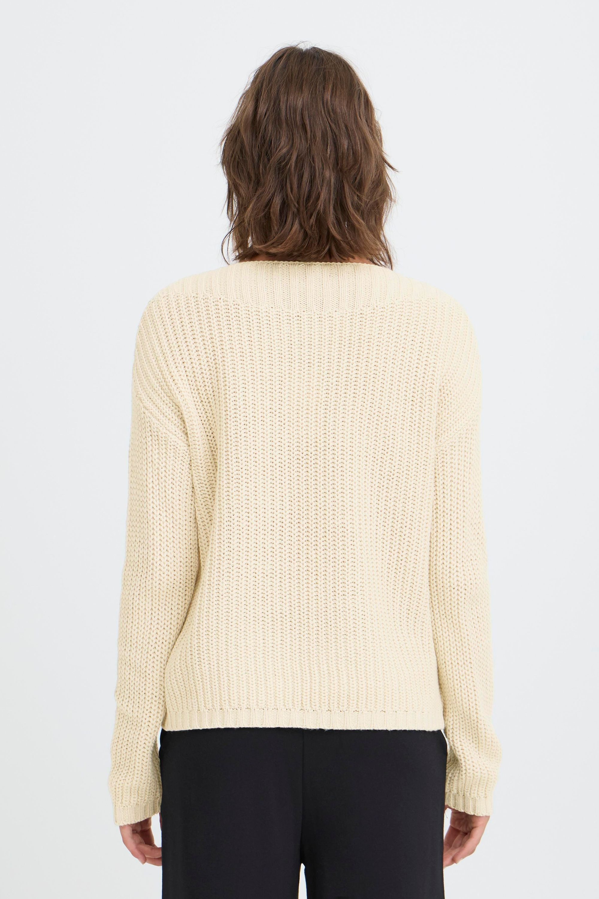 OXMO Strickpullover OXKanna Kuscheliger Strickpullover