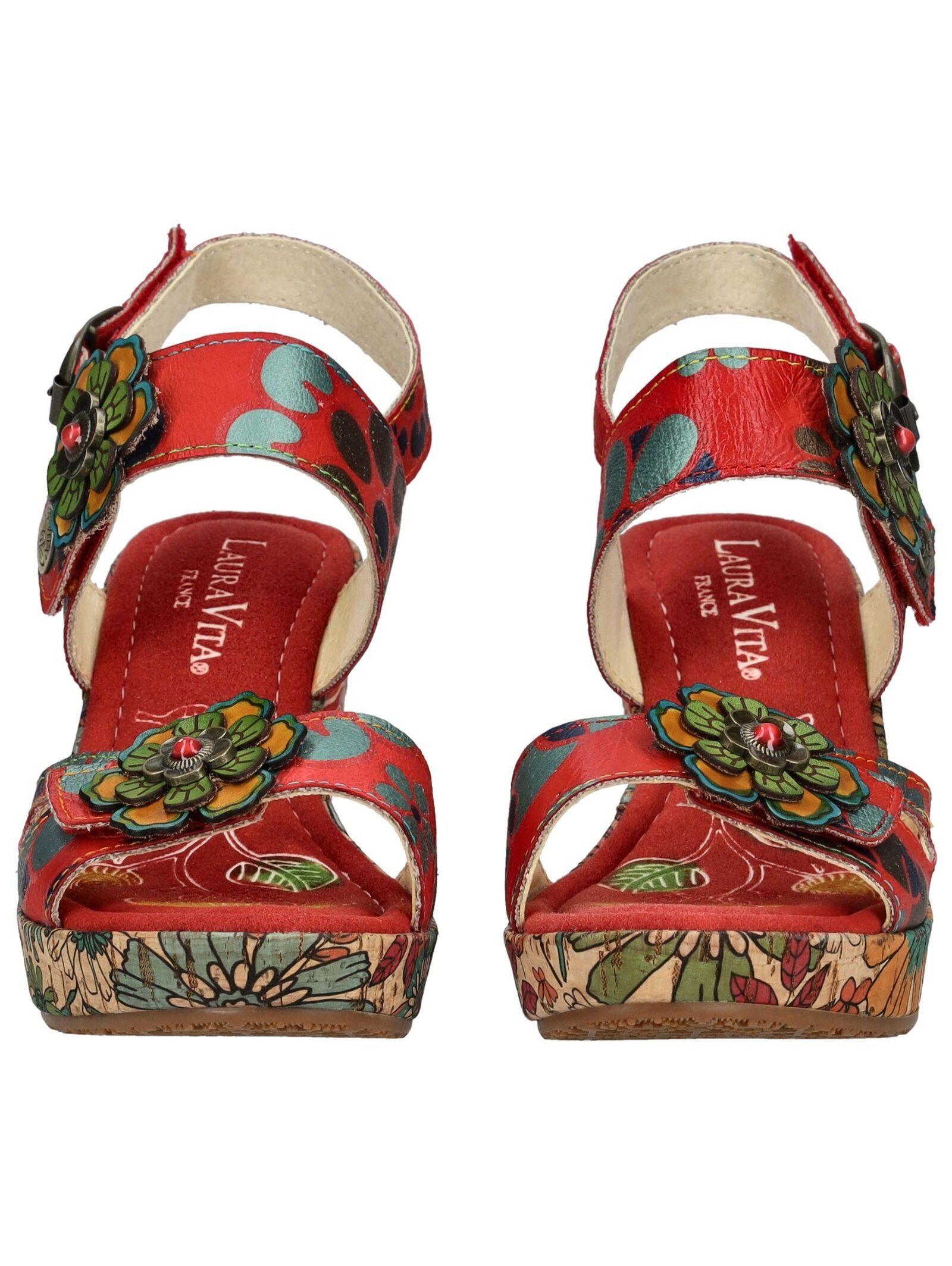 LAURA VITA LAURA VITA Sandalen Leder Riemchensandale