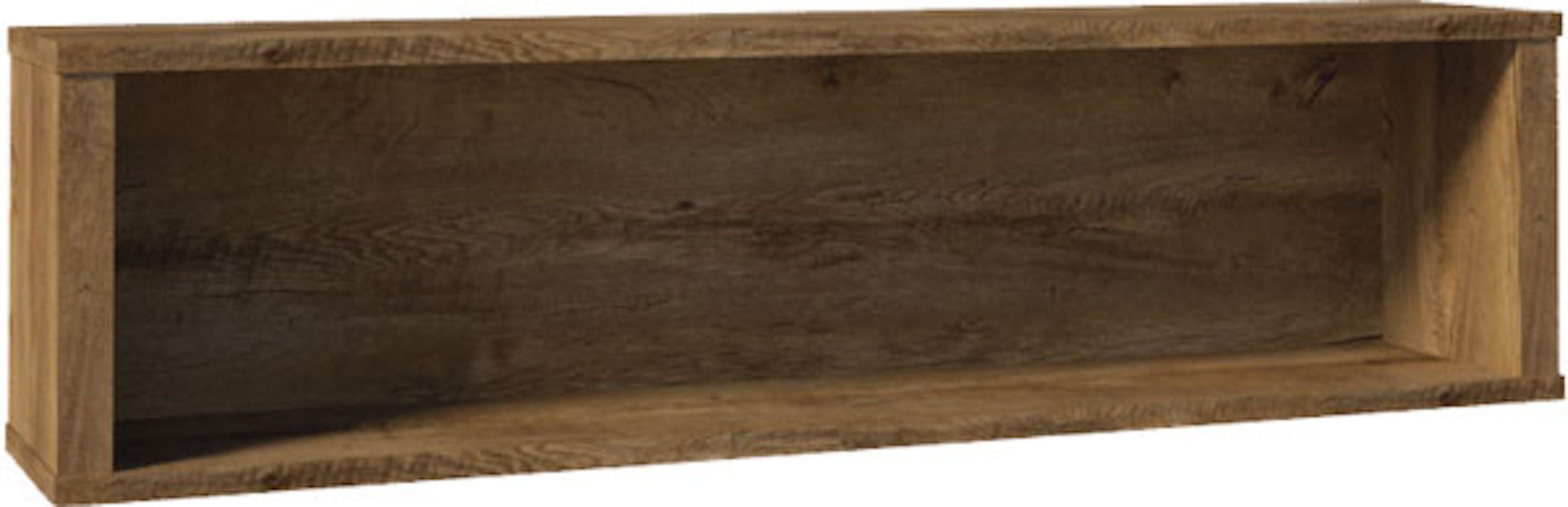 Feldmann-Wohnen Wandregal Montana, 1-tlg., 130cm eiche lefkas grifflos