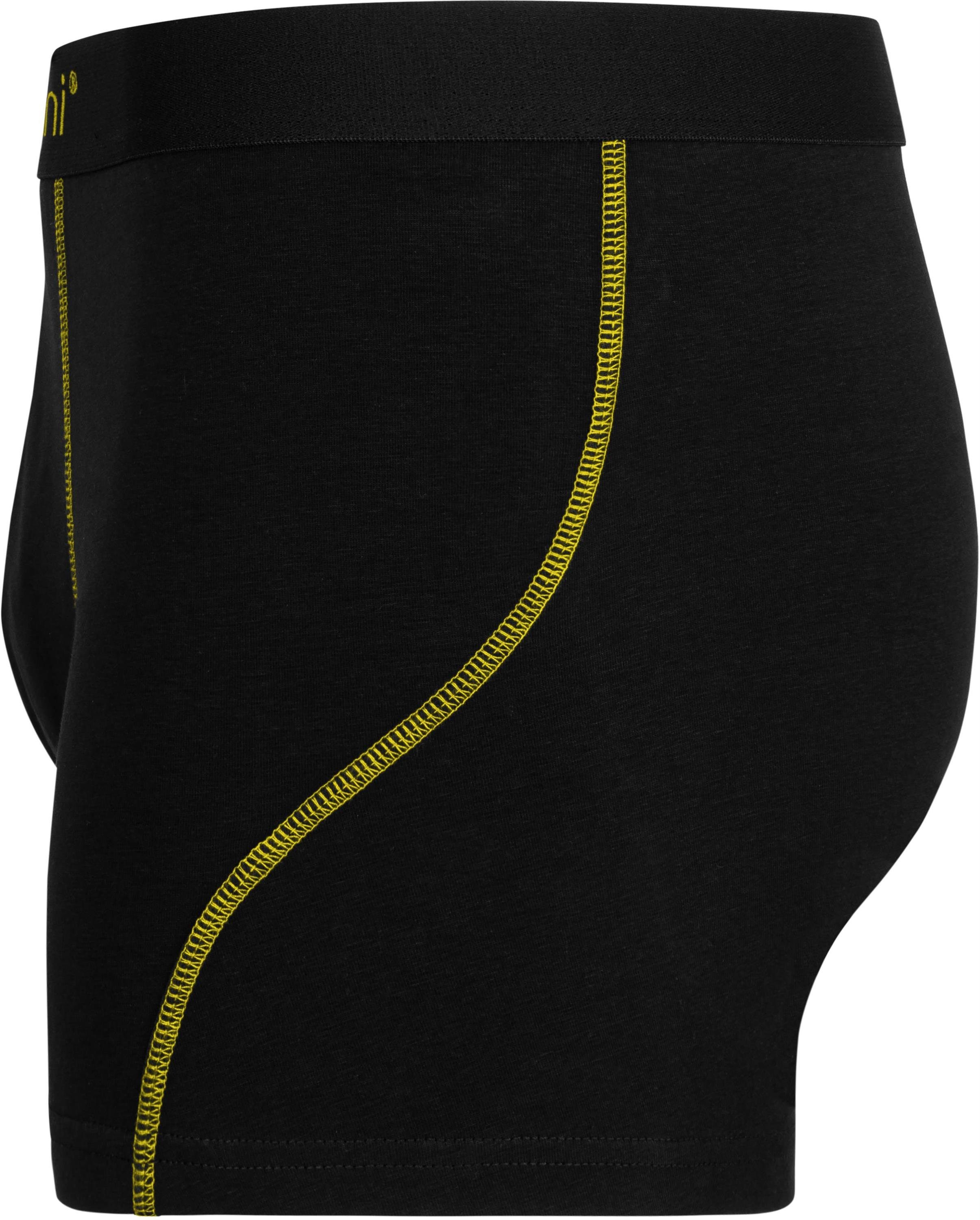 Baumwolle Gelb Männer aus 6 Boxershorts Baumwolle weiche aus atmungsaktiver für Boxershorts Unterhose normani