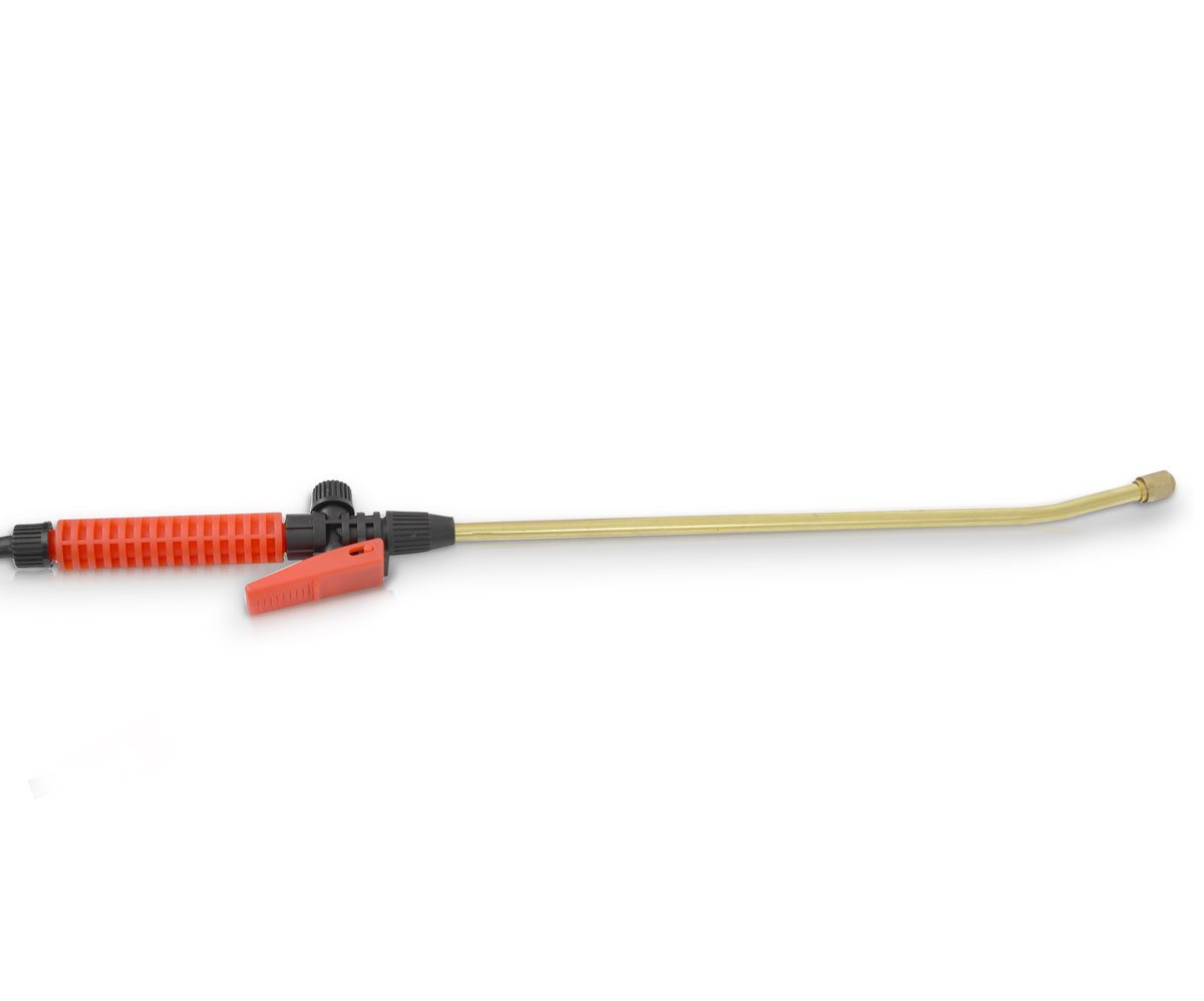 Hecht Drucksprühgerät 408 Drucksprüher mit Tragegurt, 50 cm Edelstahl-Spritzrohr, 3bar, 8 Liter