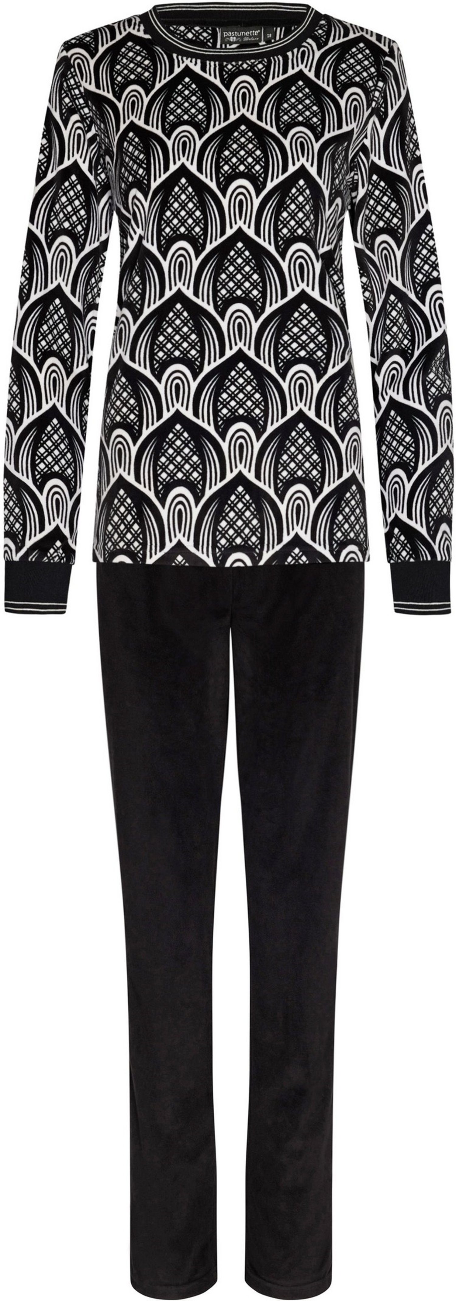 Pastunette Hausanzug Damen Fleece Hausanzug (2 tlg) Modisches Design