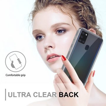 Cadorabo Handyhülle Samsung Galaxy A21s Samsung Galaxy A21s, Flexible Case Handy Schutzhülle - Hülle - Back Cover 360° Grad