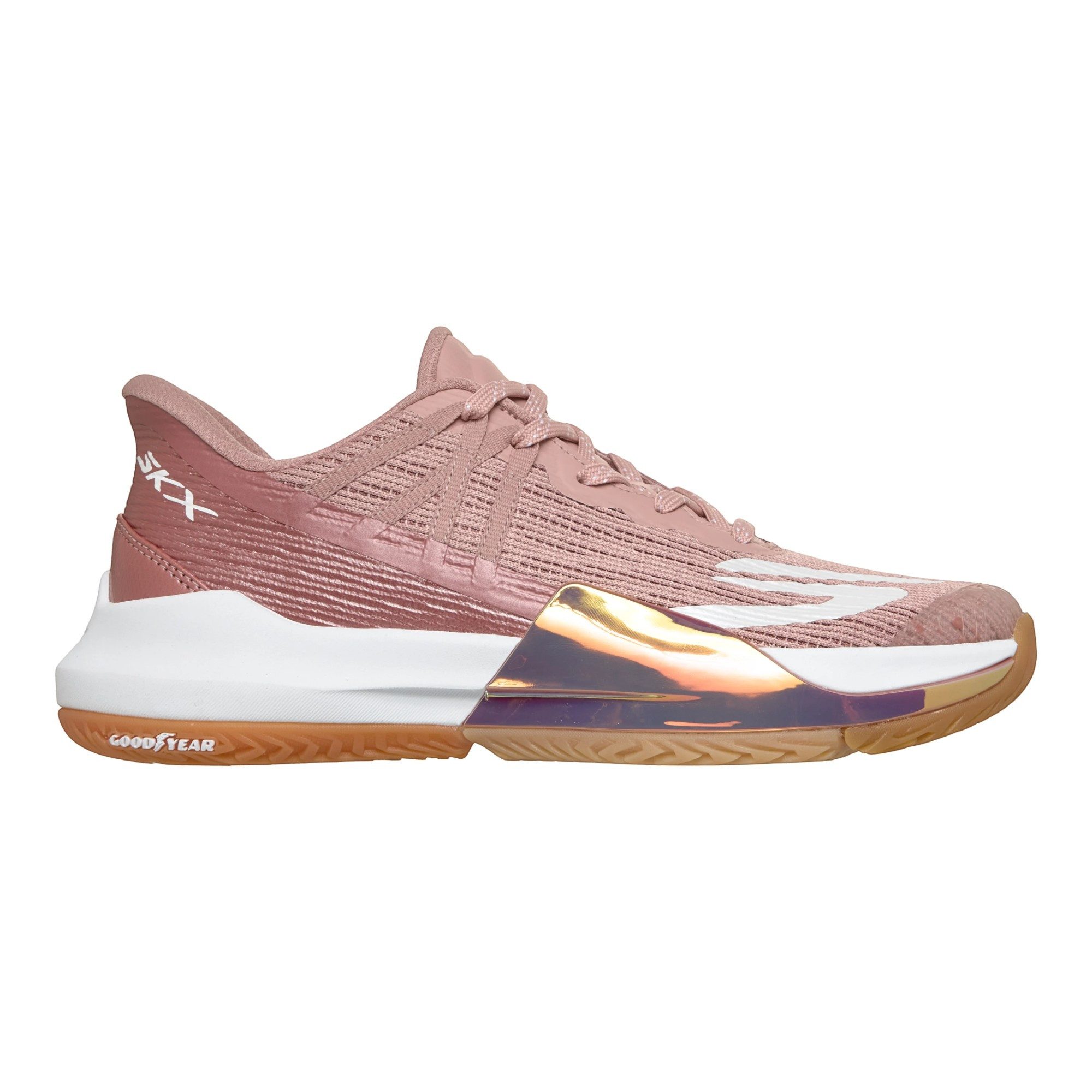 Skechers Tennisschuhe Baseline Bully Allcourt rosa Damen Padelschuh