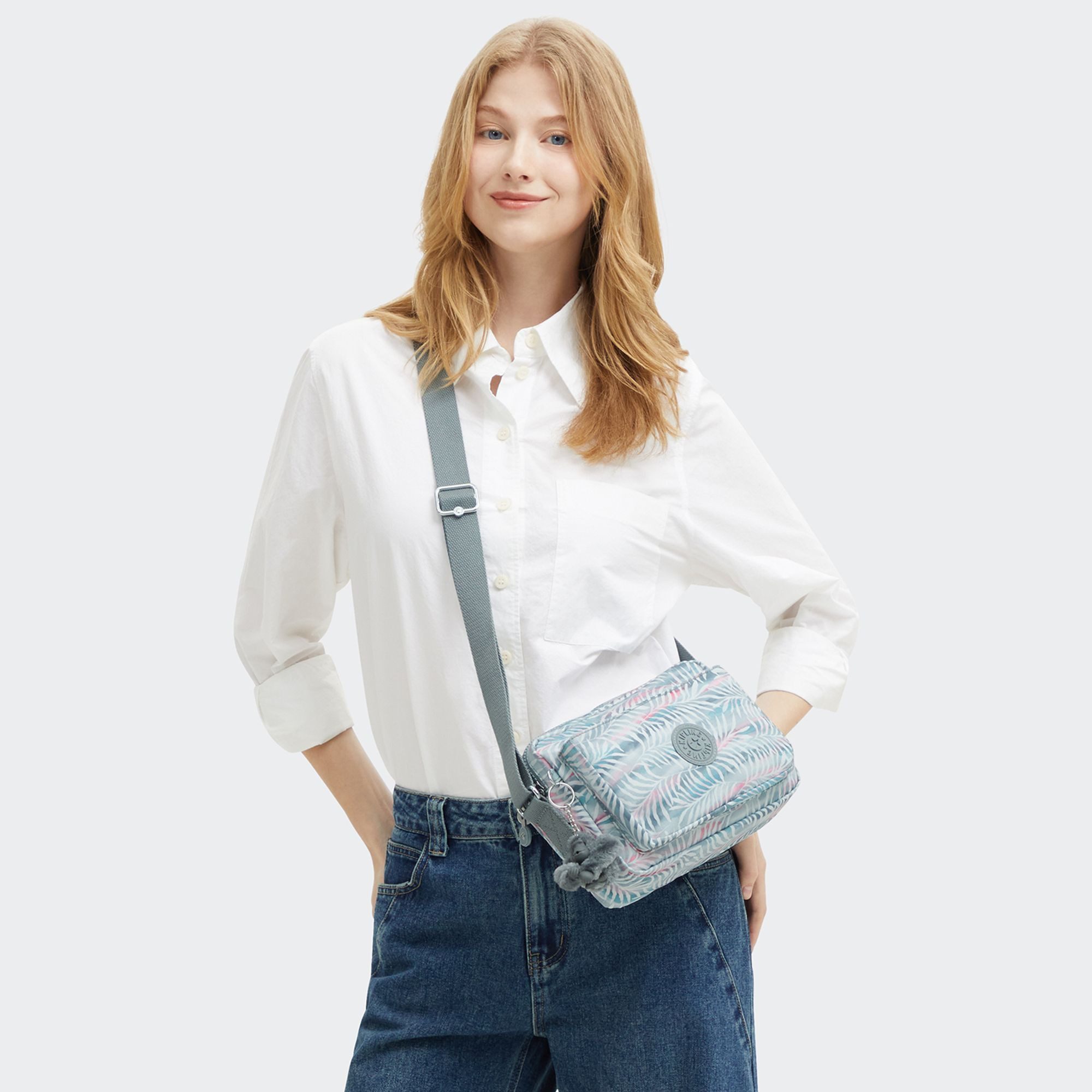 KIPLING Umhängetasche Basic Prt, Polyester günstig online kaufen