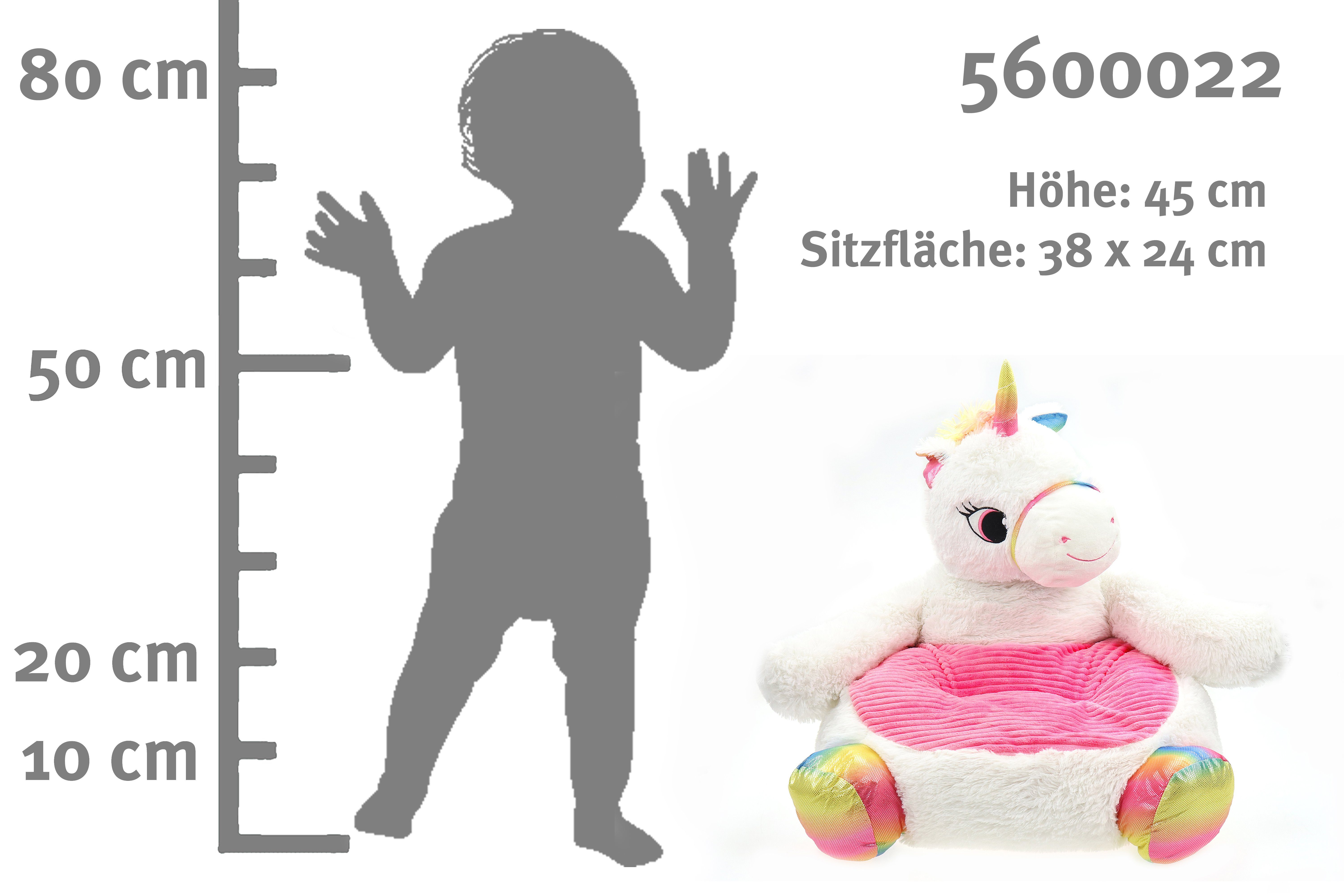 ELLUG Kindersessel Sessel/Stuhl/Sofa für Kinder, Tiere, weicher Plüschbezug günstig online kaufen