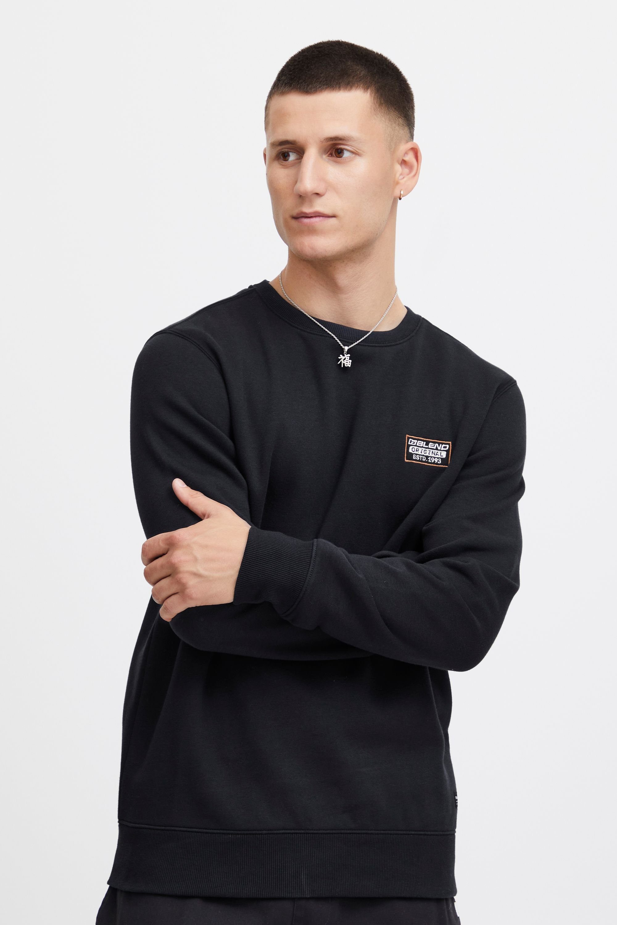 Blend Rundhalspullover BHKalip Klassischer Sweatpullover mit günstig online kaufen