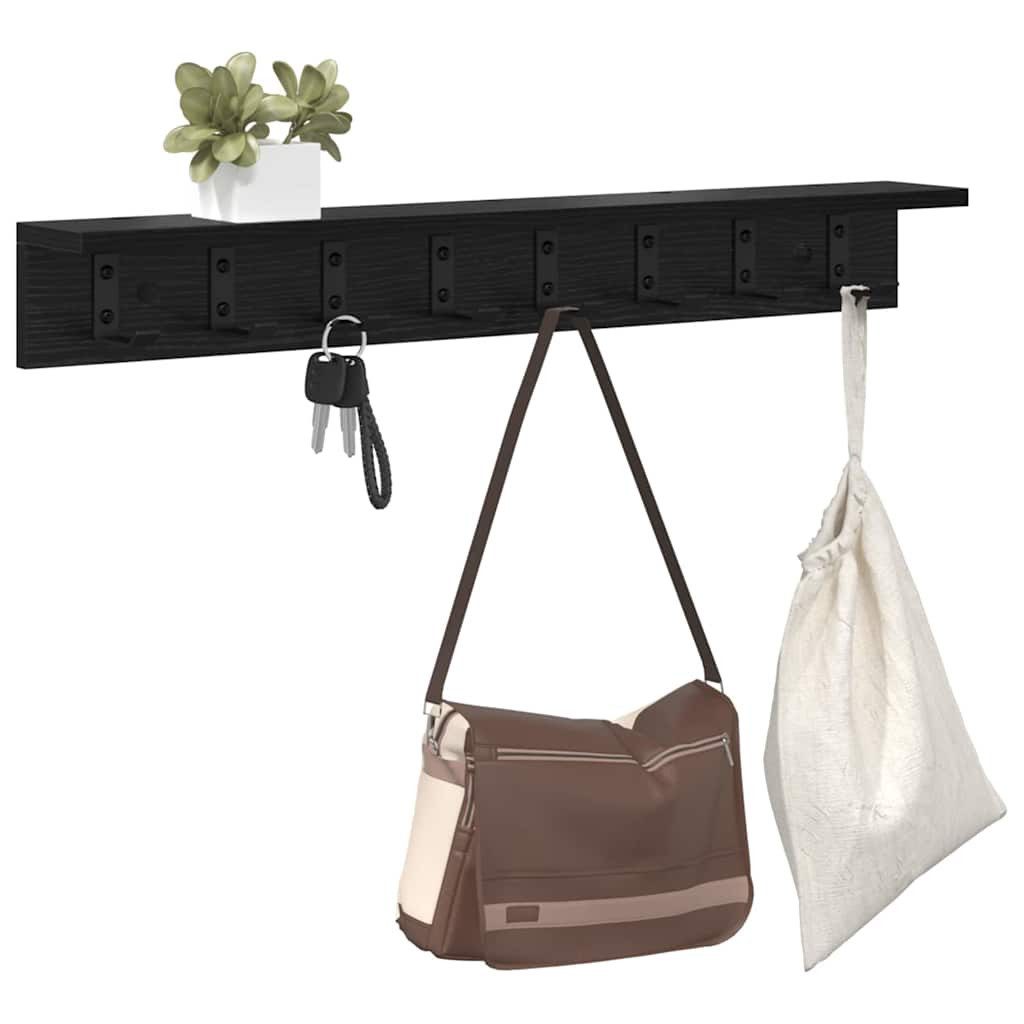 vidaXL Regal Wandmontierter Kleiderständer mit Regal günstig online kaufen