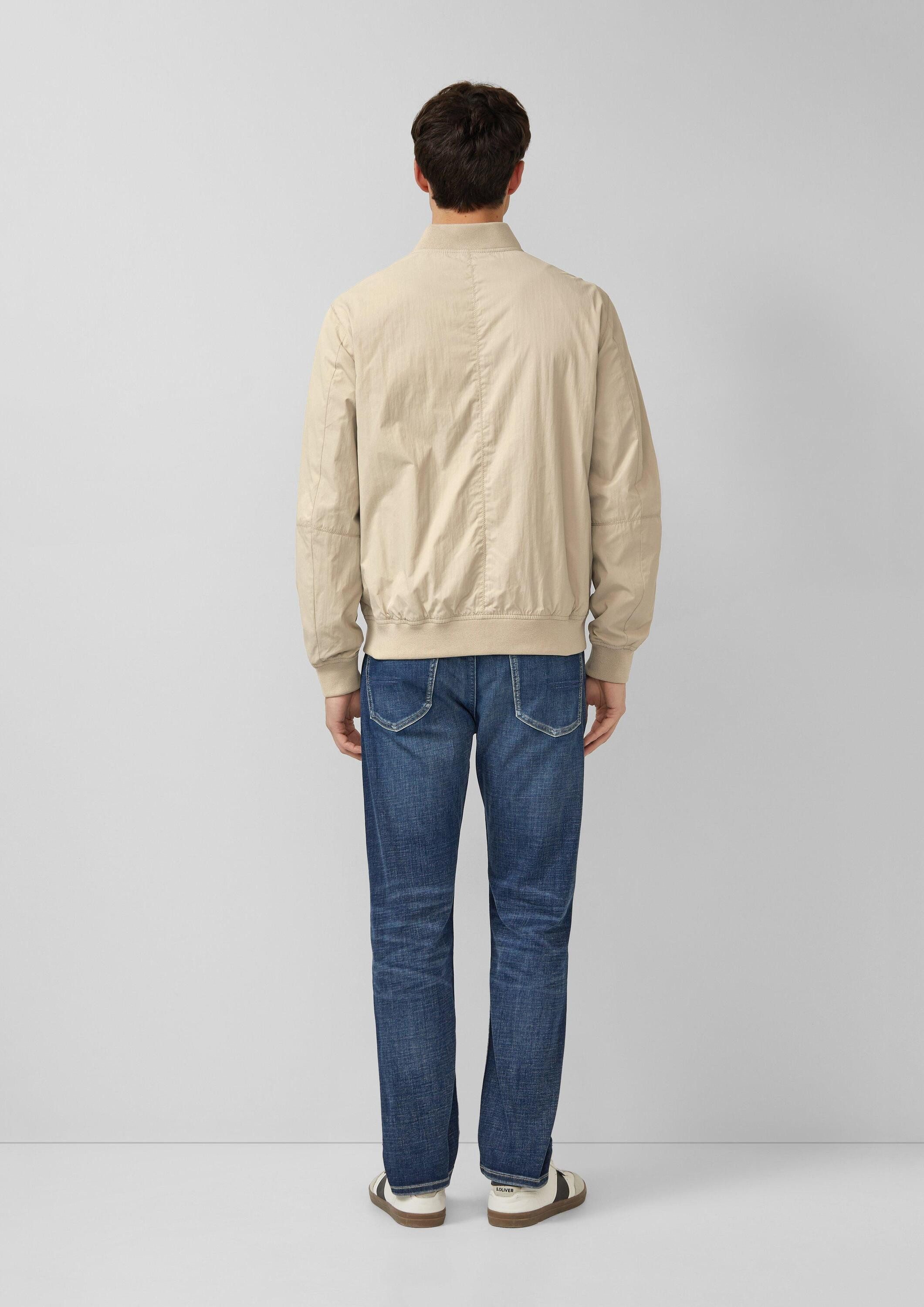 s.Oliver Funktionsjacke Outdoor-Jacke Leichter Blouson aus Nylon mit Pattentaschen