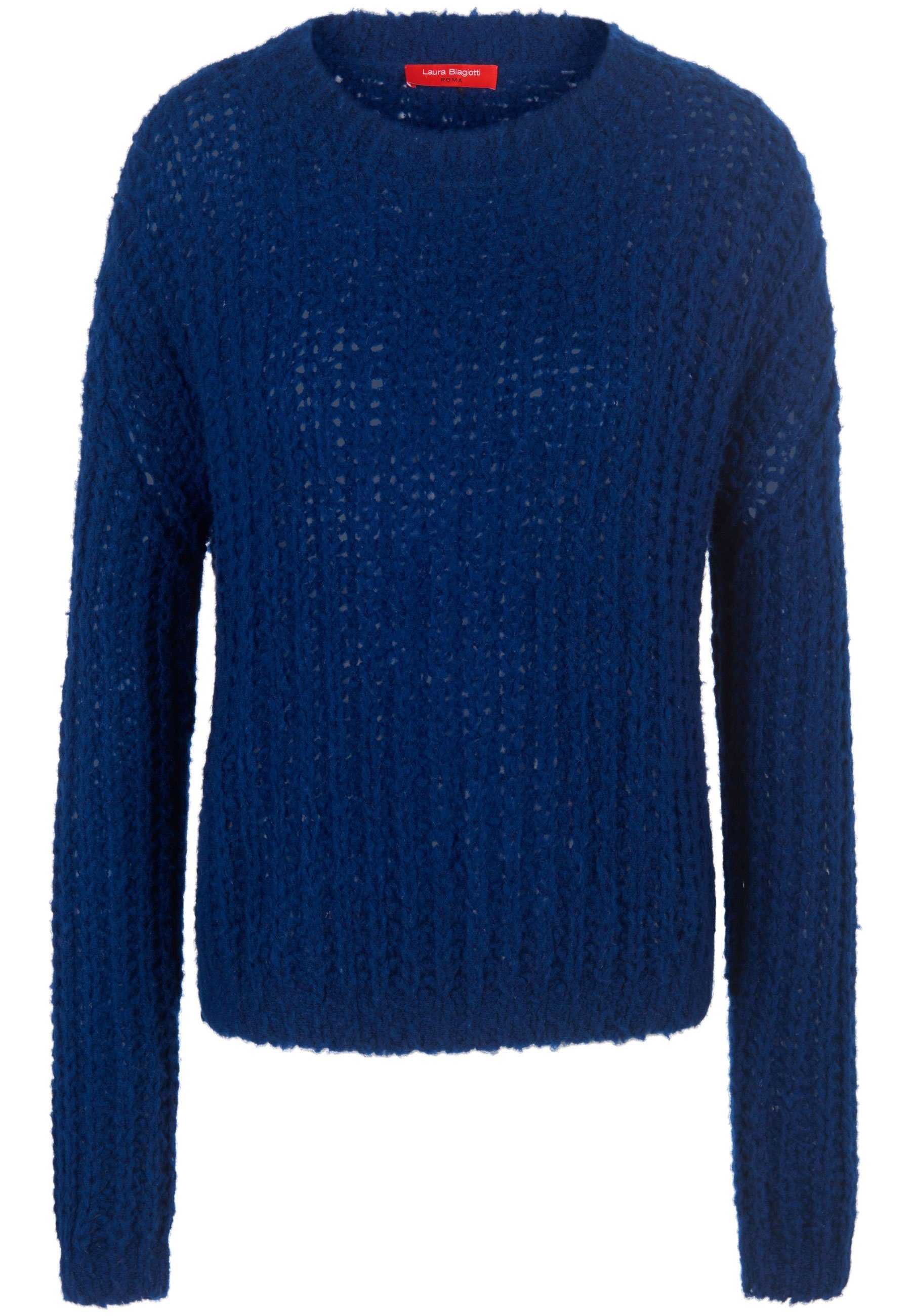 Laura Biagiotti Design Roma modernem New Wool Strickpullover mit