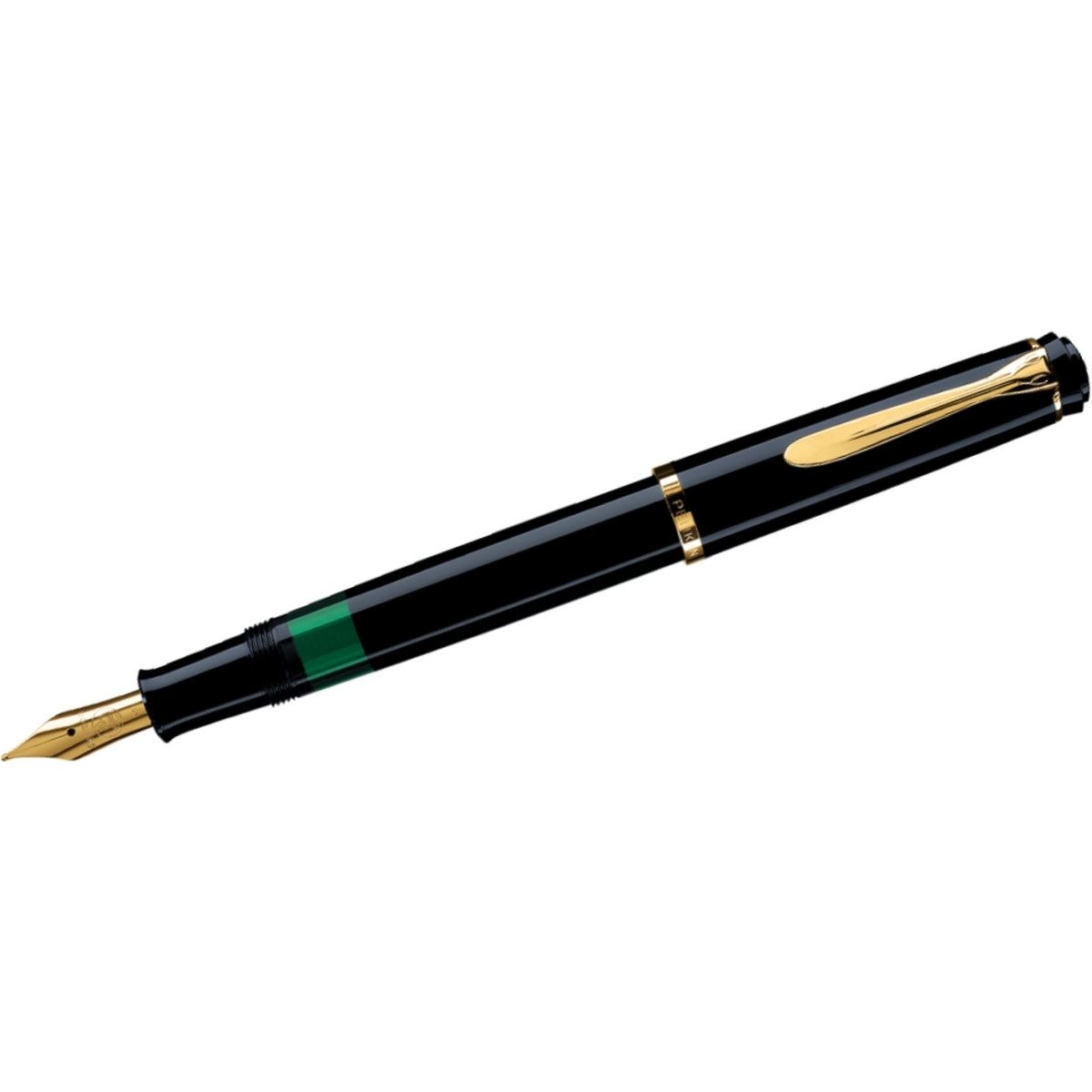 Pelikan Füllfederhalter Füllhalter M200 F schwarz