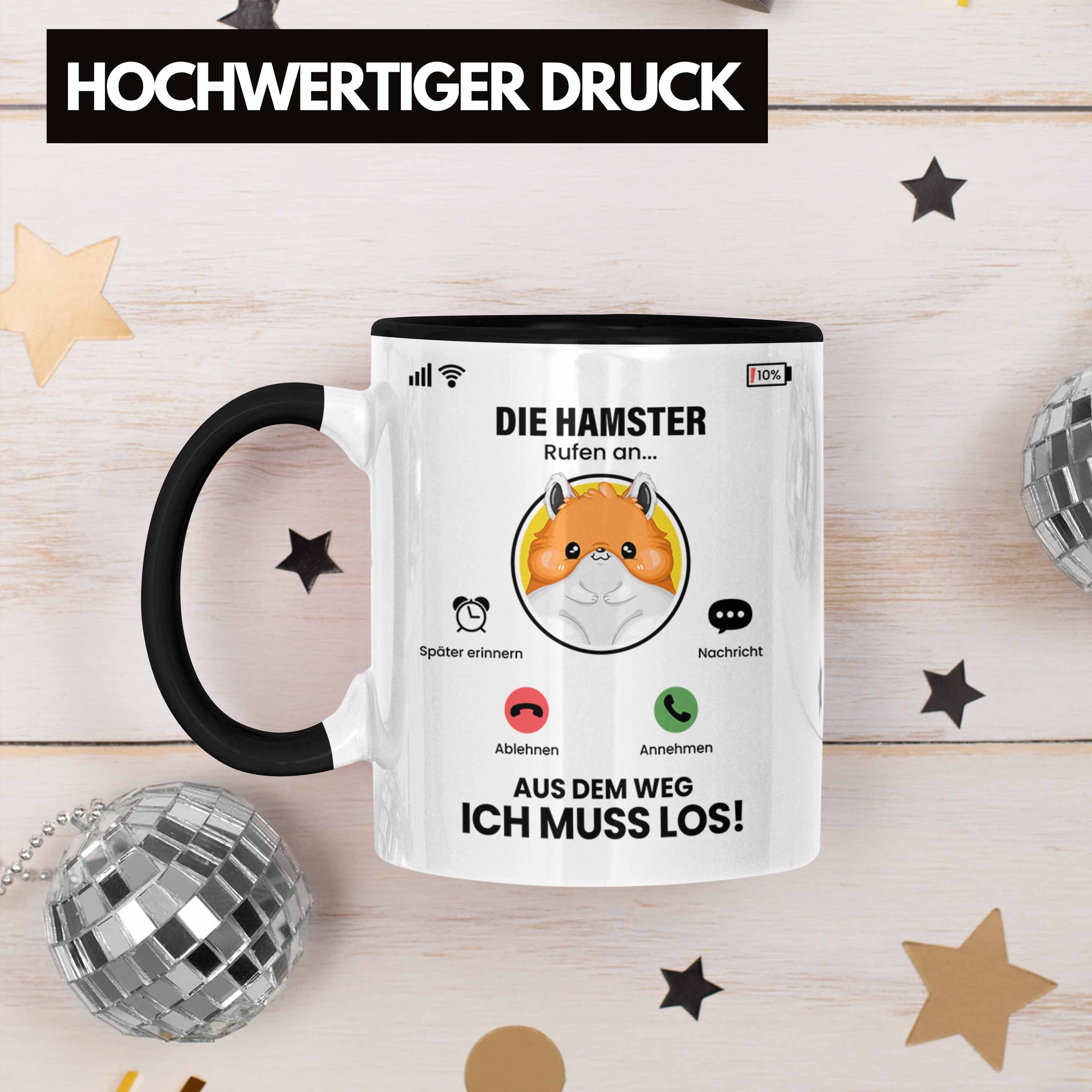 An Trendation Hamster Hamster Die Tasse Besitzer Rufen Geschenk Züchter Tasse Schwarz für Gesch
