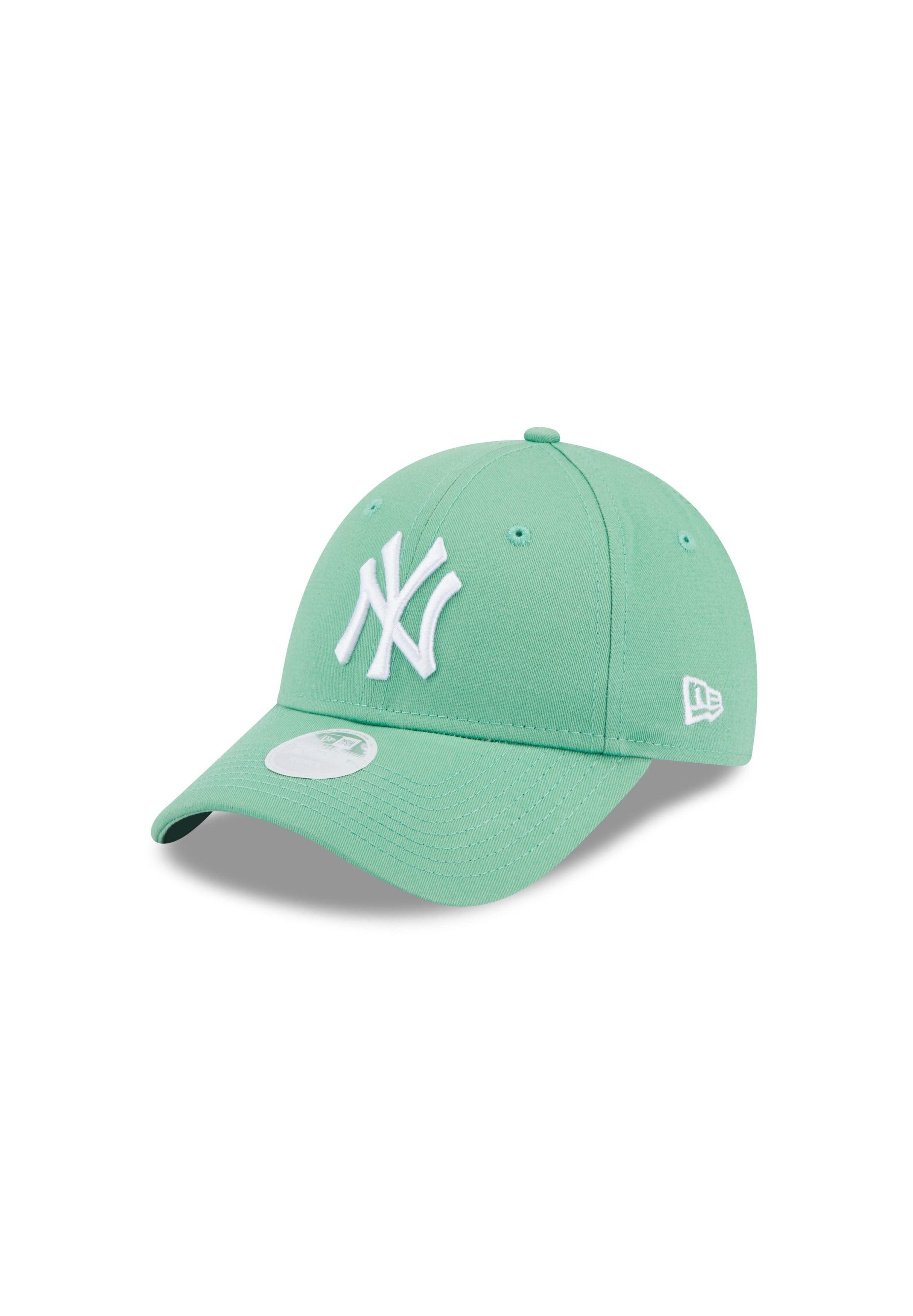 Baseball Cap New York Yankees MLB League Essential Green 9Forty Adjustable Women Ca